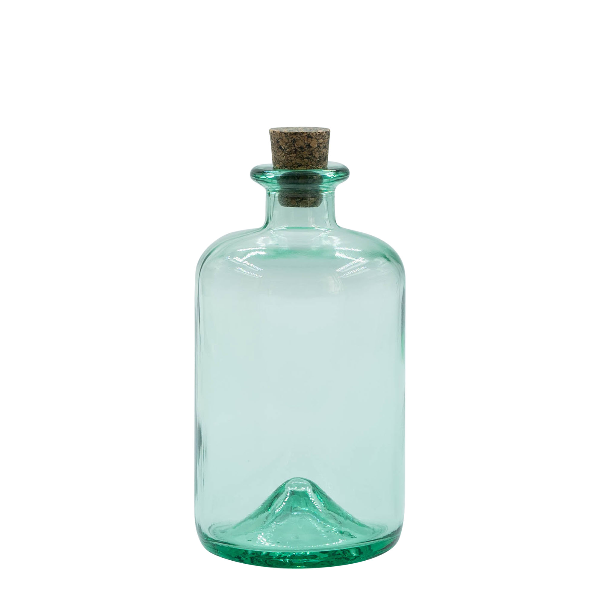 500 ml glasflaska 'Pharma', mynning: kork 500 ml glasflaska 'Pharma', mynning: kork