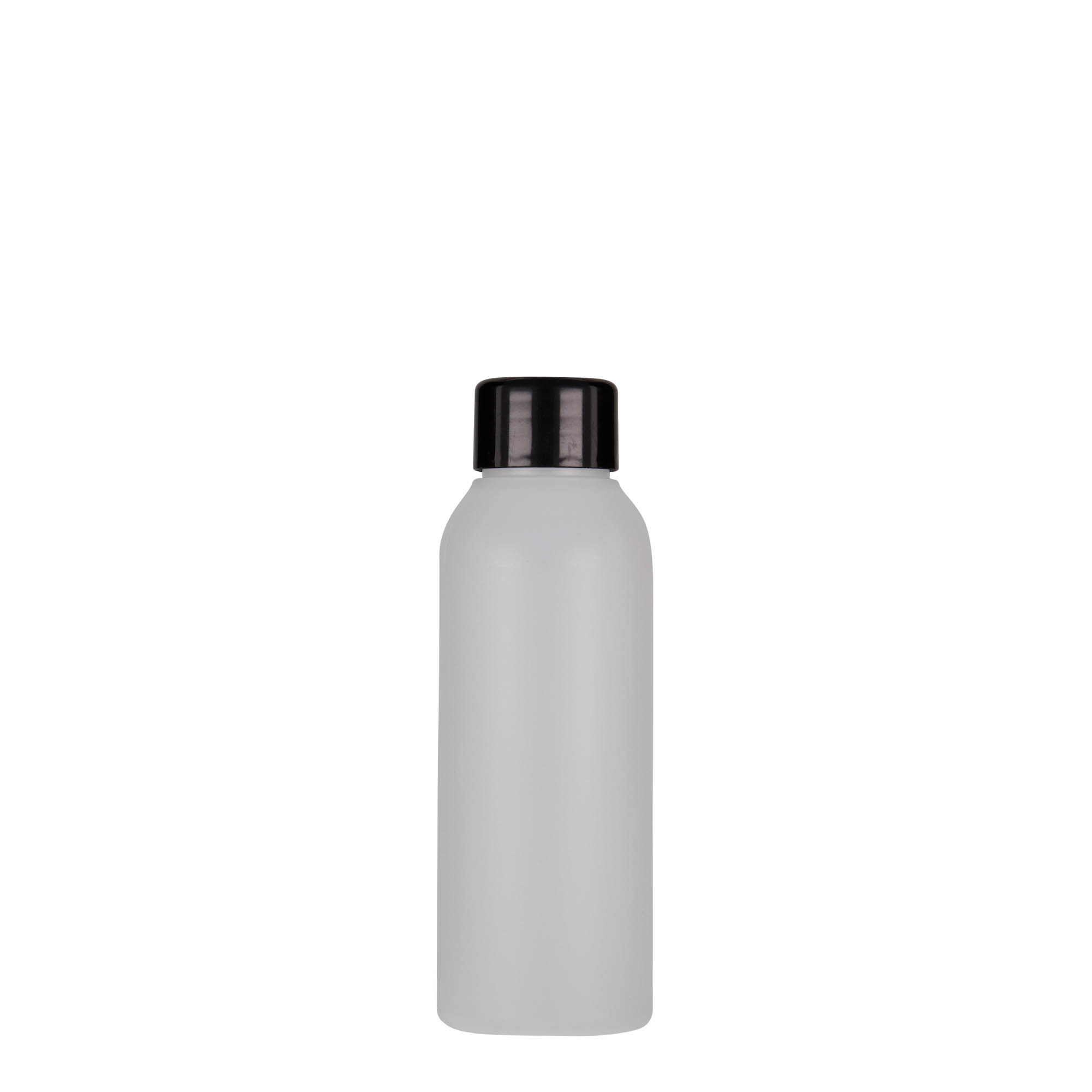 100 ml plastflaska 'Tuffy', HDPE, natur, öppning: 24/410