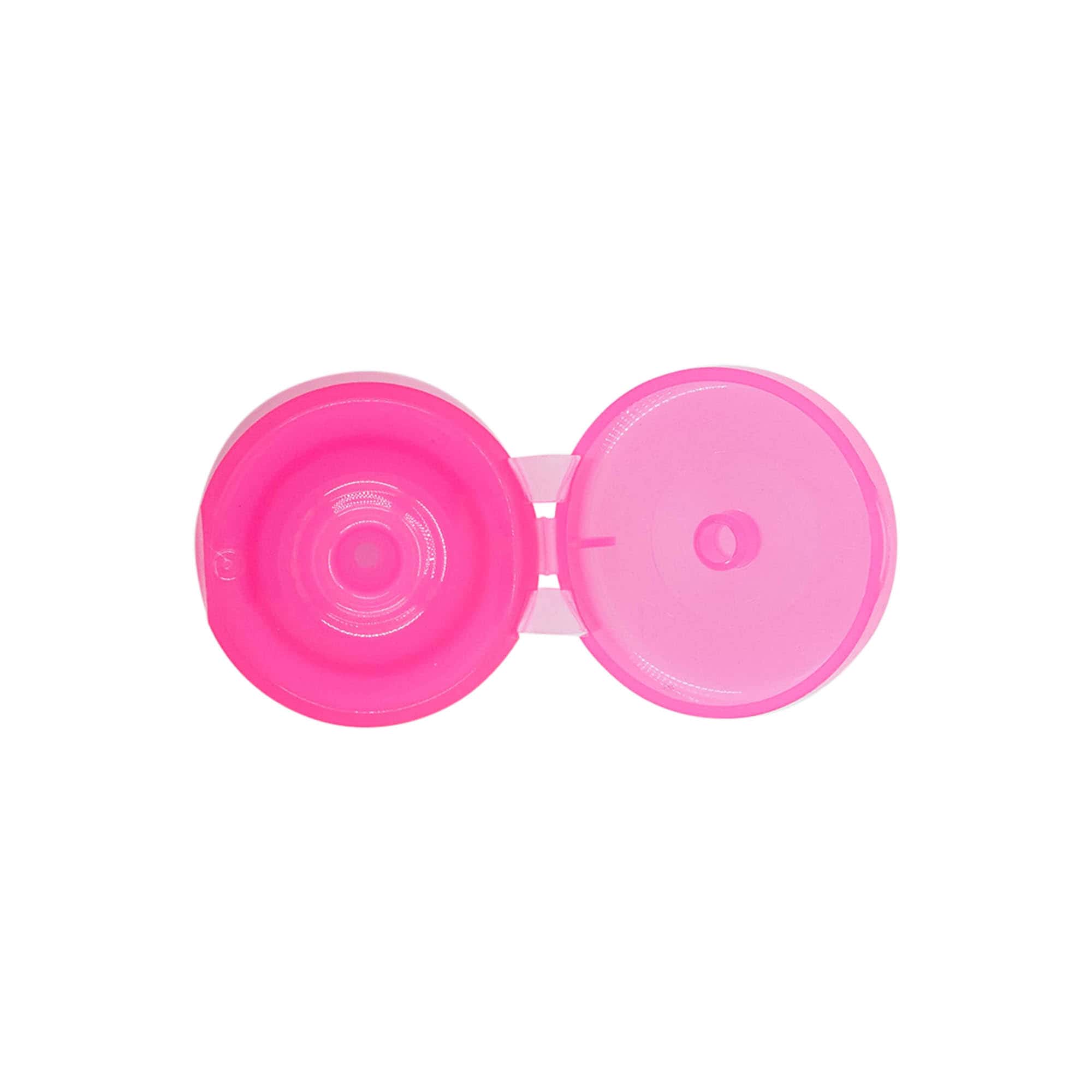 Skruvlock med gångjärn, PP-plast, rosa, för öppning: 24/410 Skruvlock med gångjärn, PP-plast, rosa, för öppning: 24/410