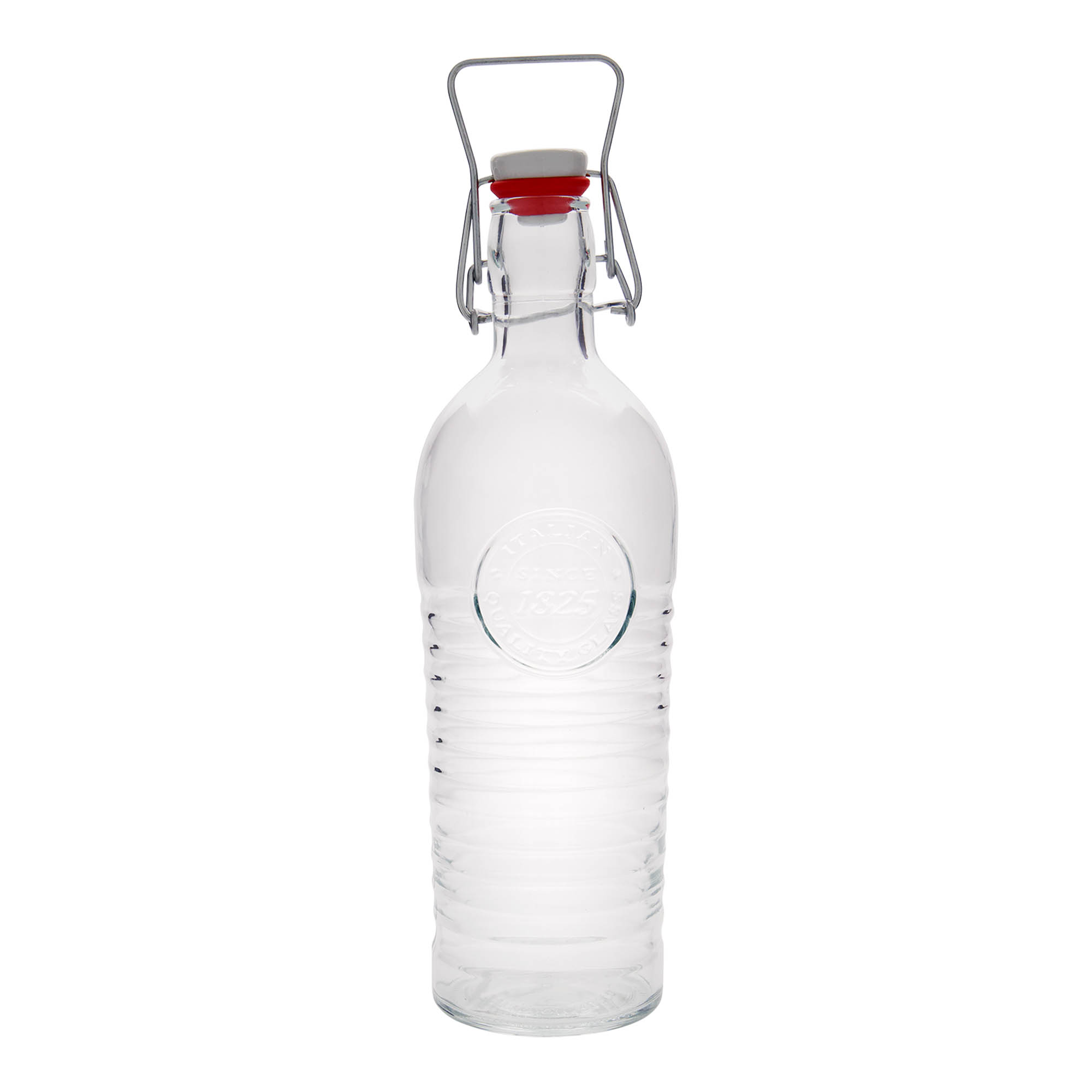 1 200 ml glasflaska 'Officina 1825', öppning: bygelkork 1 200 ml glasflaska 'Officina 1825', öppning: bygelkork