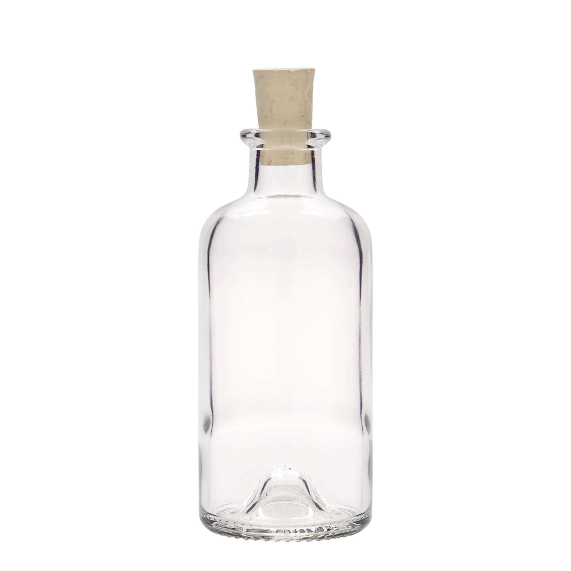 200 ml apoteksglasflaska, mynning: kork