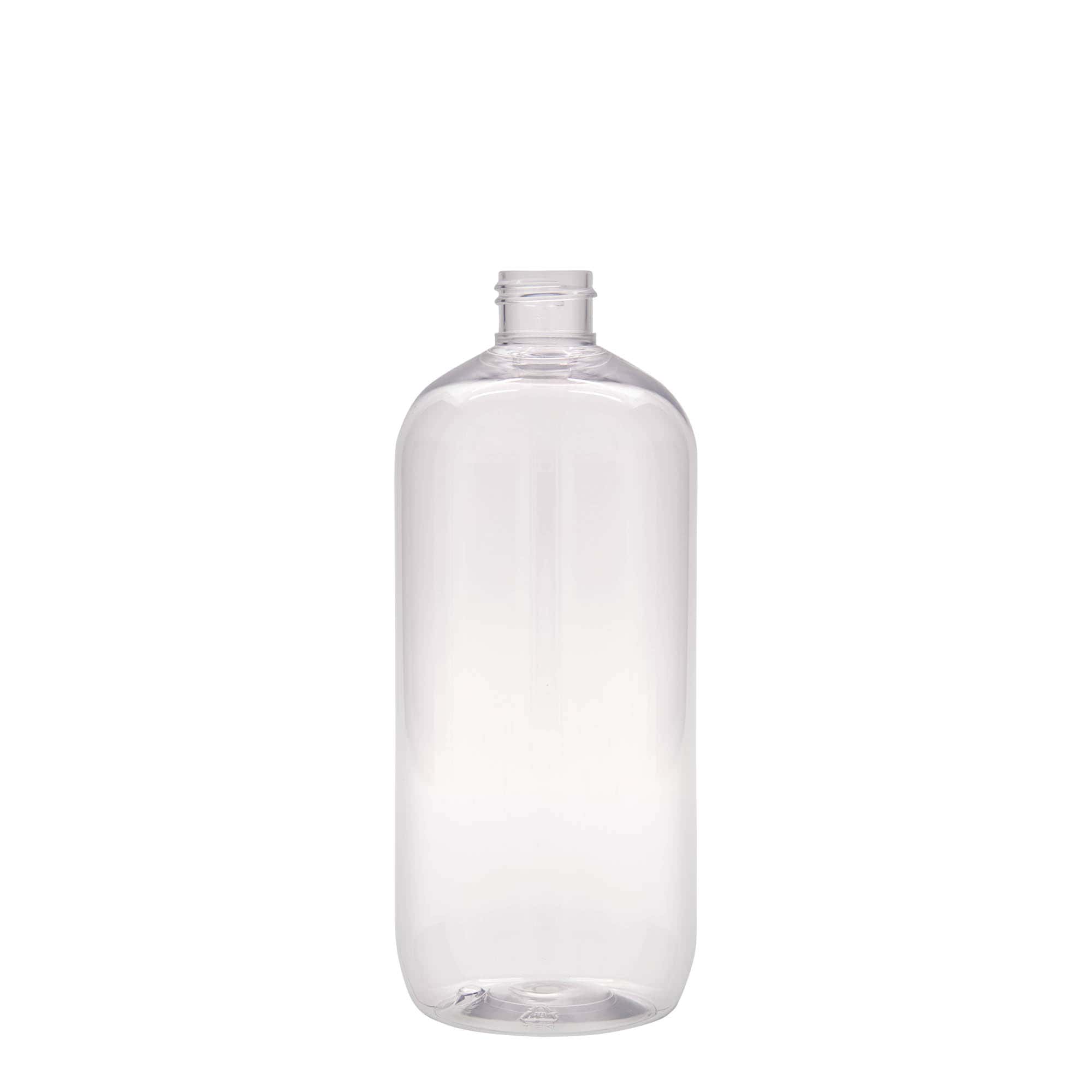 500 ml PET-flaska 'Boston', plast, öppning: 24/410 500 ml PET-flaska 'Boston', plast, öppning: 24/410