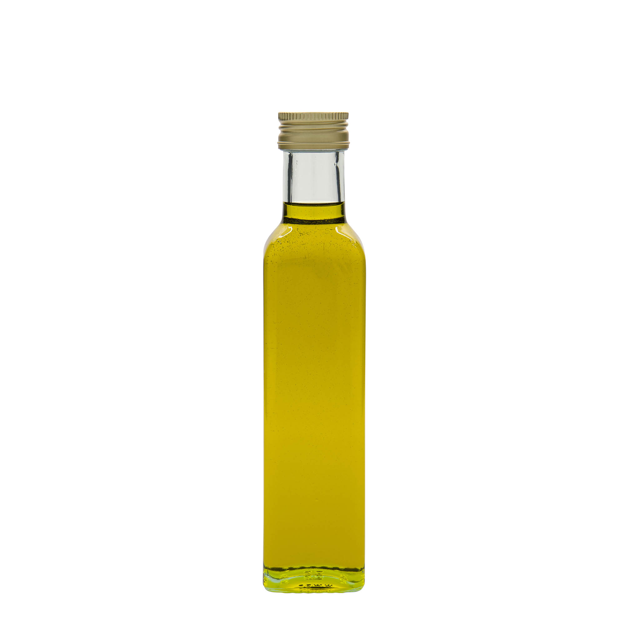 250 ml glasflaska 'Marasca', fyrkantig, öppning: PP 31,5 250 ml glasflaska 'Marasca', fyrkantig, öppning: PP 31,5