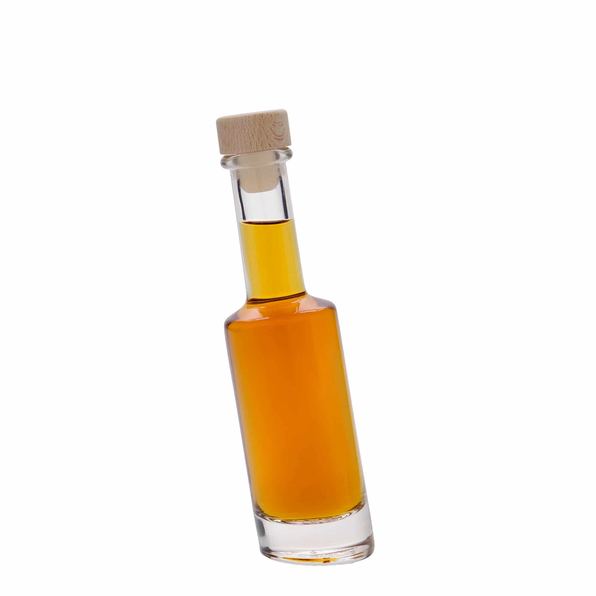 100 ml glasflaska 'Bounty', mynning: kork