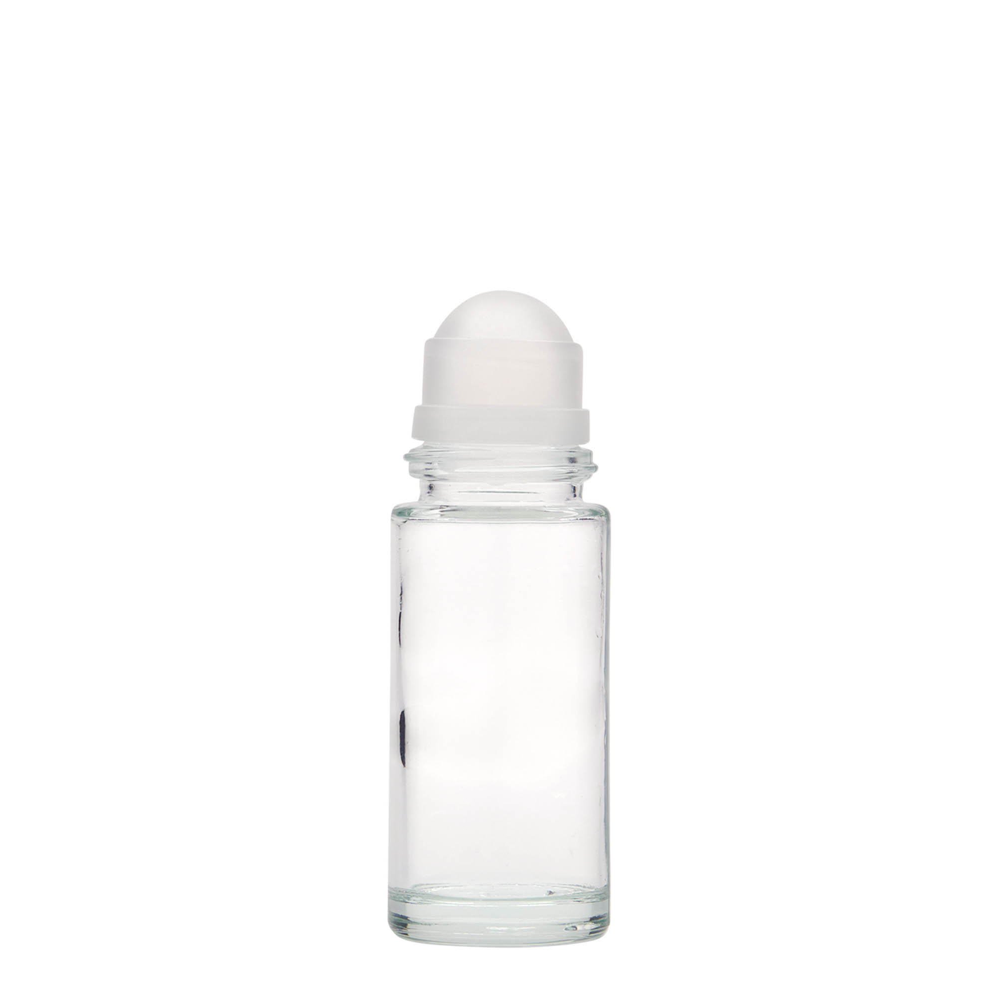 50 ml roll-on-flaska, glas, öppning: skruvlock