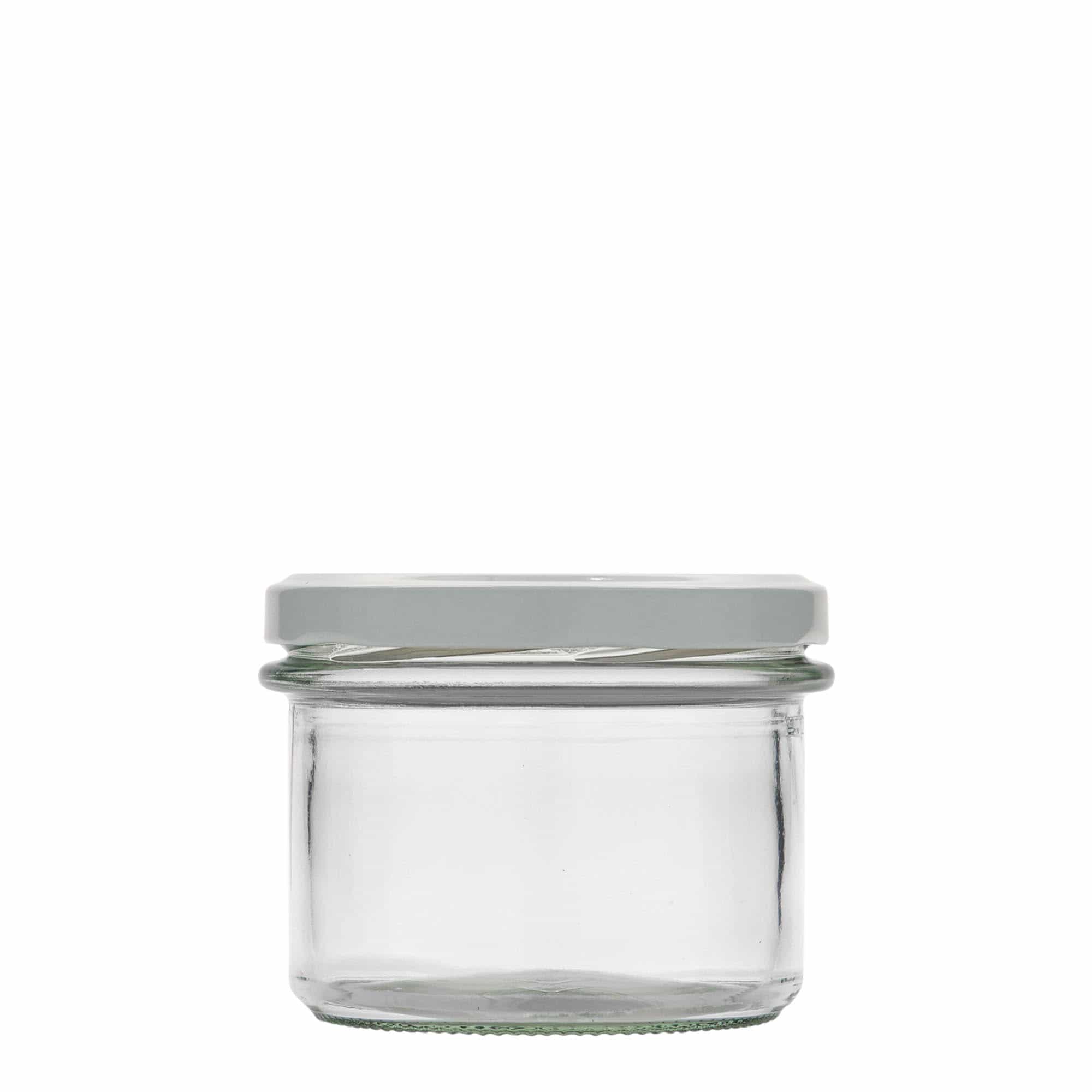 235 ml cylindrisk burk, mynning: twist off (TO 82)