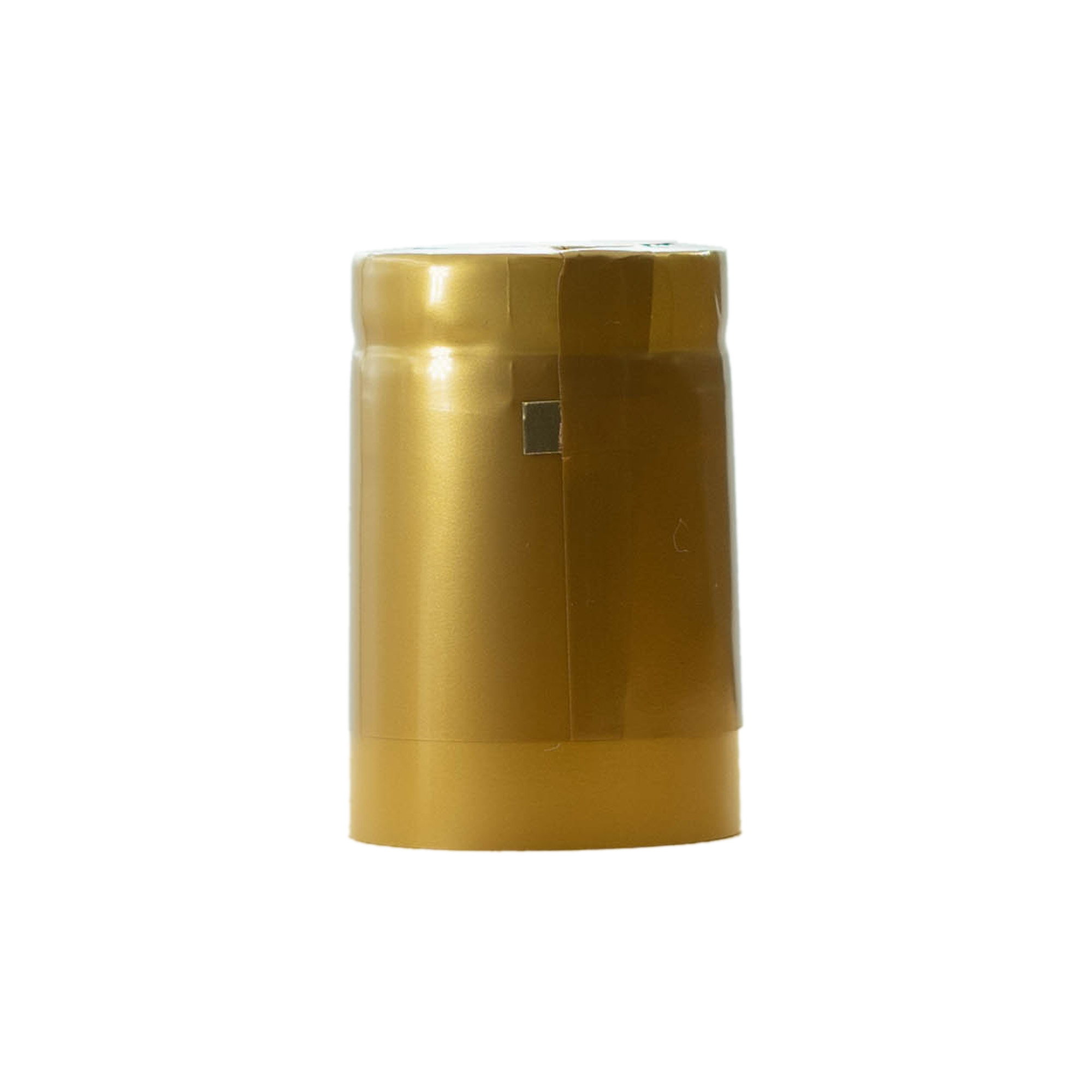 Krympkapsel 32x41, PVC-plast, guld Krympkapsel 32x41, PVC-plast, guld