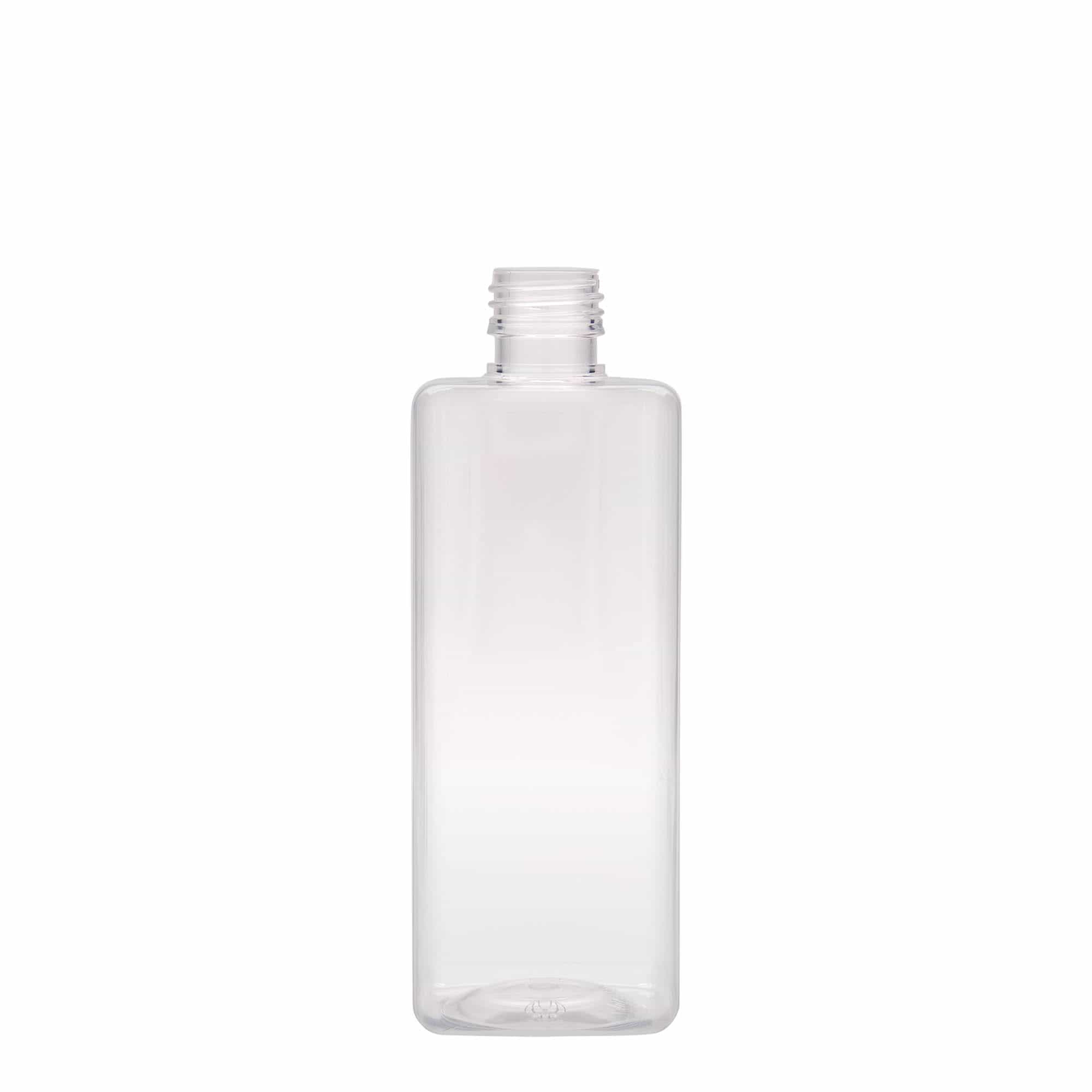 500 ml PET-flaska 'Karl', kvadratisk, plast, mynning: PP 28
