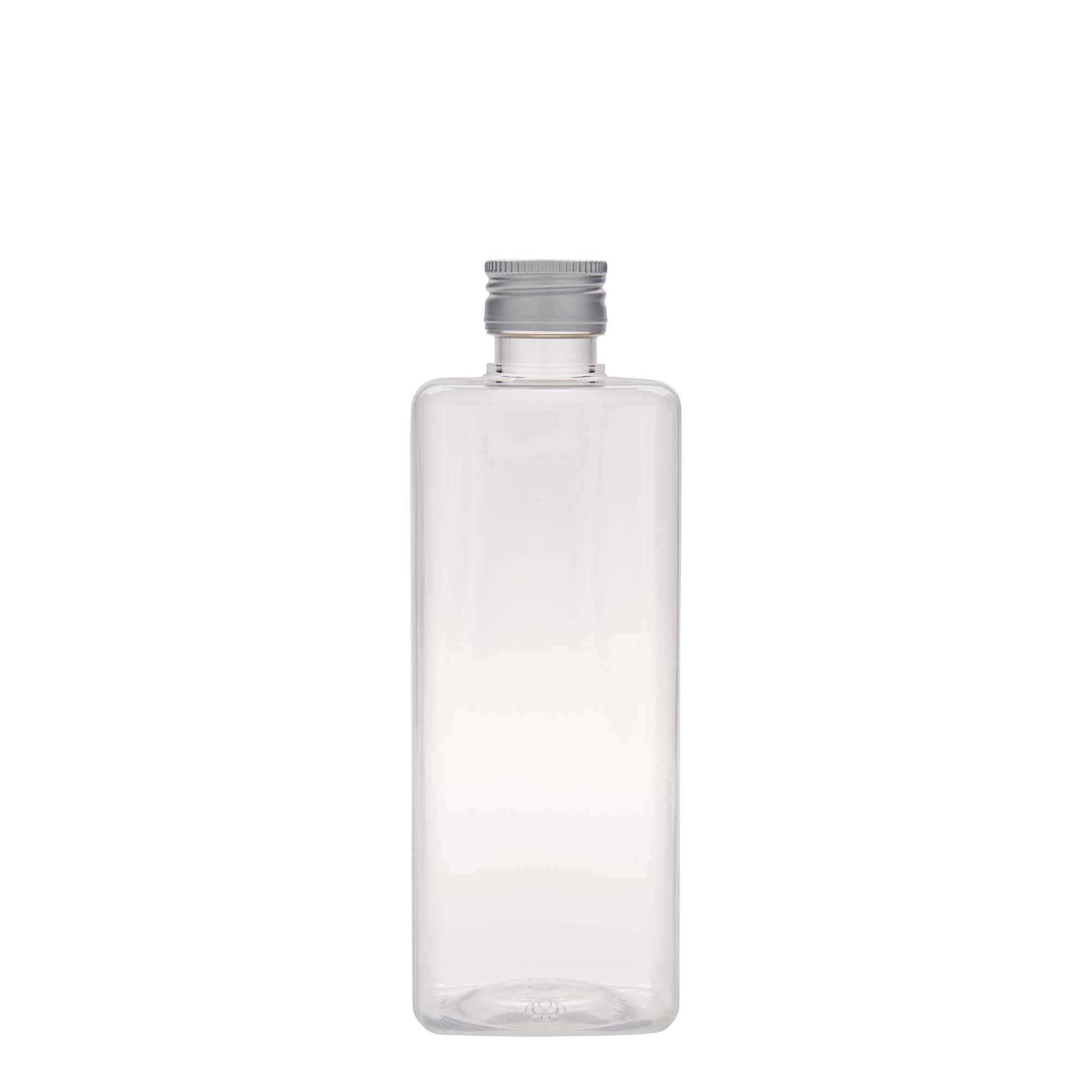 500 ml PET-flaska 'Karl', fyrkantig, plast, öppning: PP 28