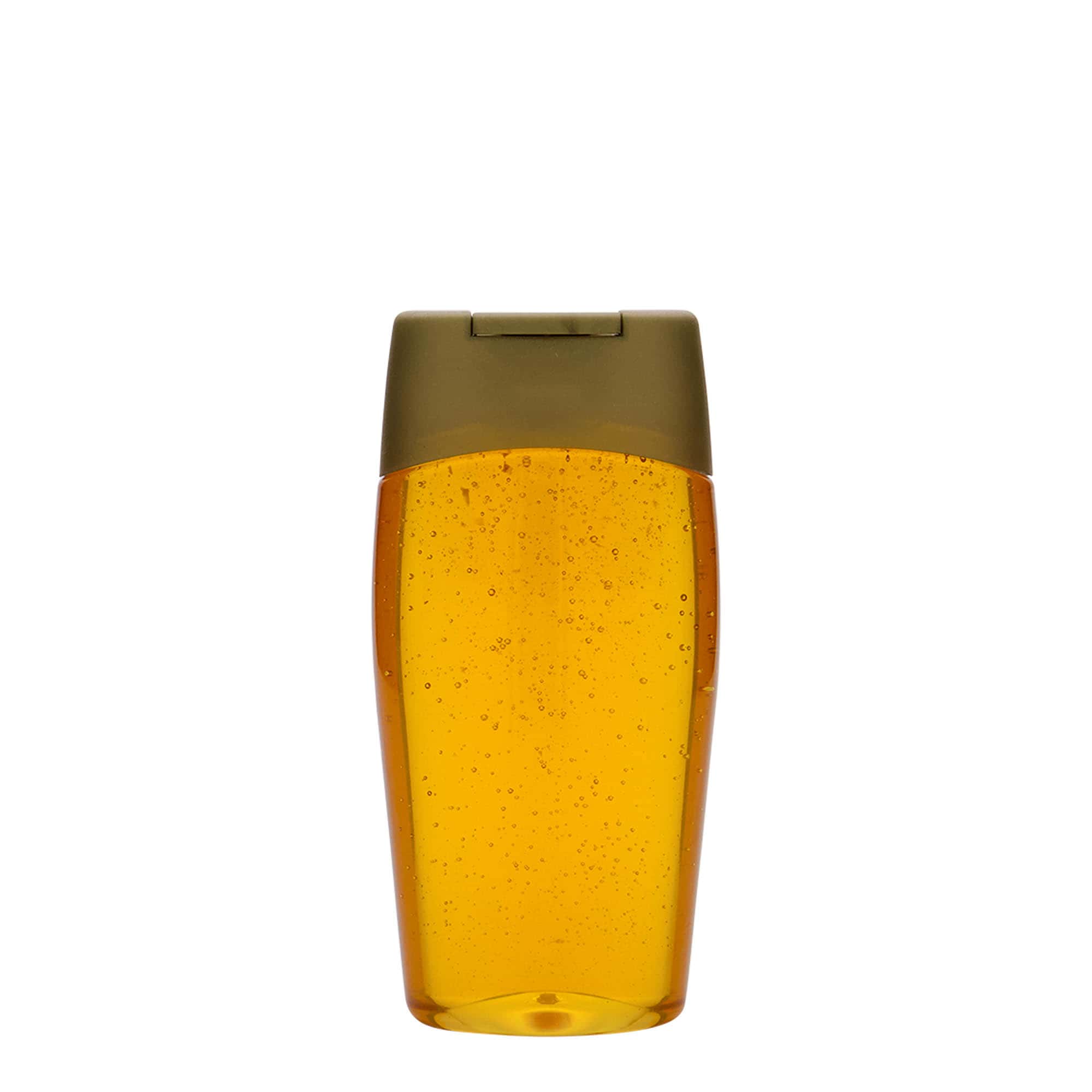 200 ml PET-flaska 'Squeeze', oval, plast