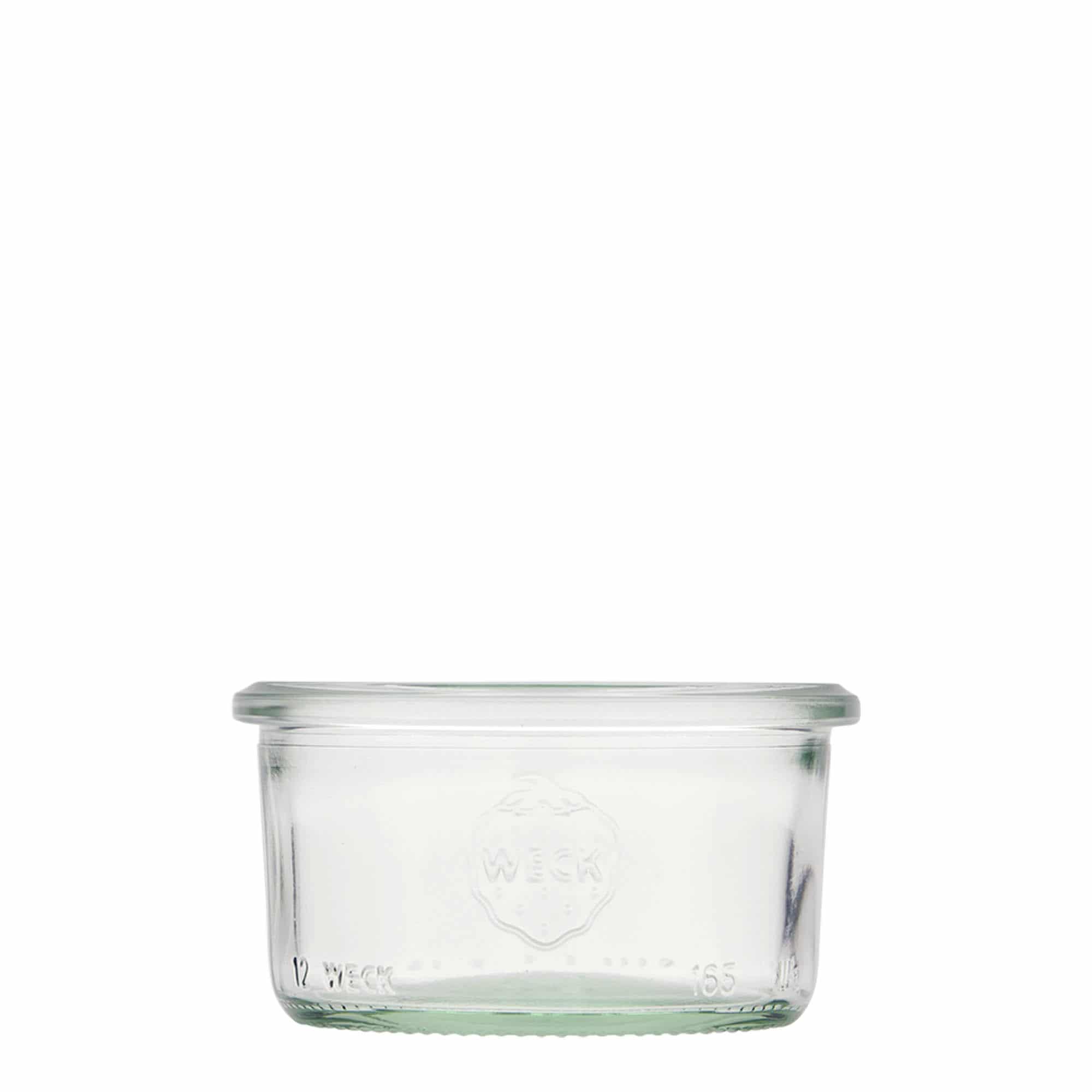 165 ml WECK-störtglas, mynning: rundkant