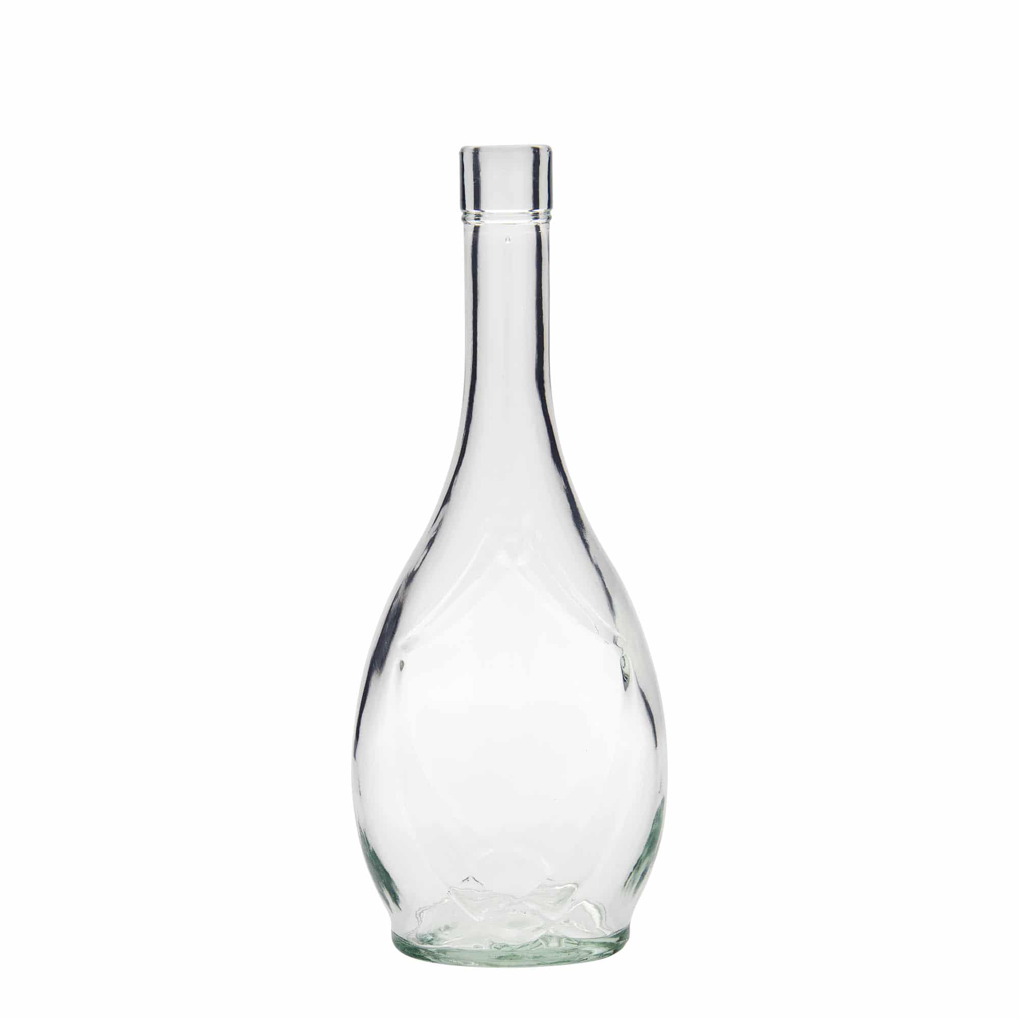 500 ml glasflaska 'Saragossa', oval, mynning: kork 500 ml glasflaska 'Saragossa', oval, mynning: kork