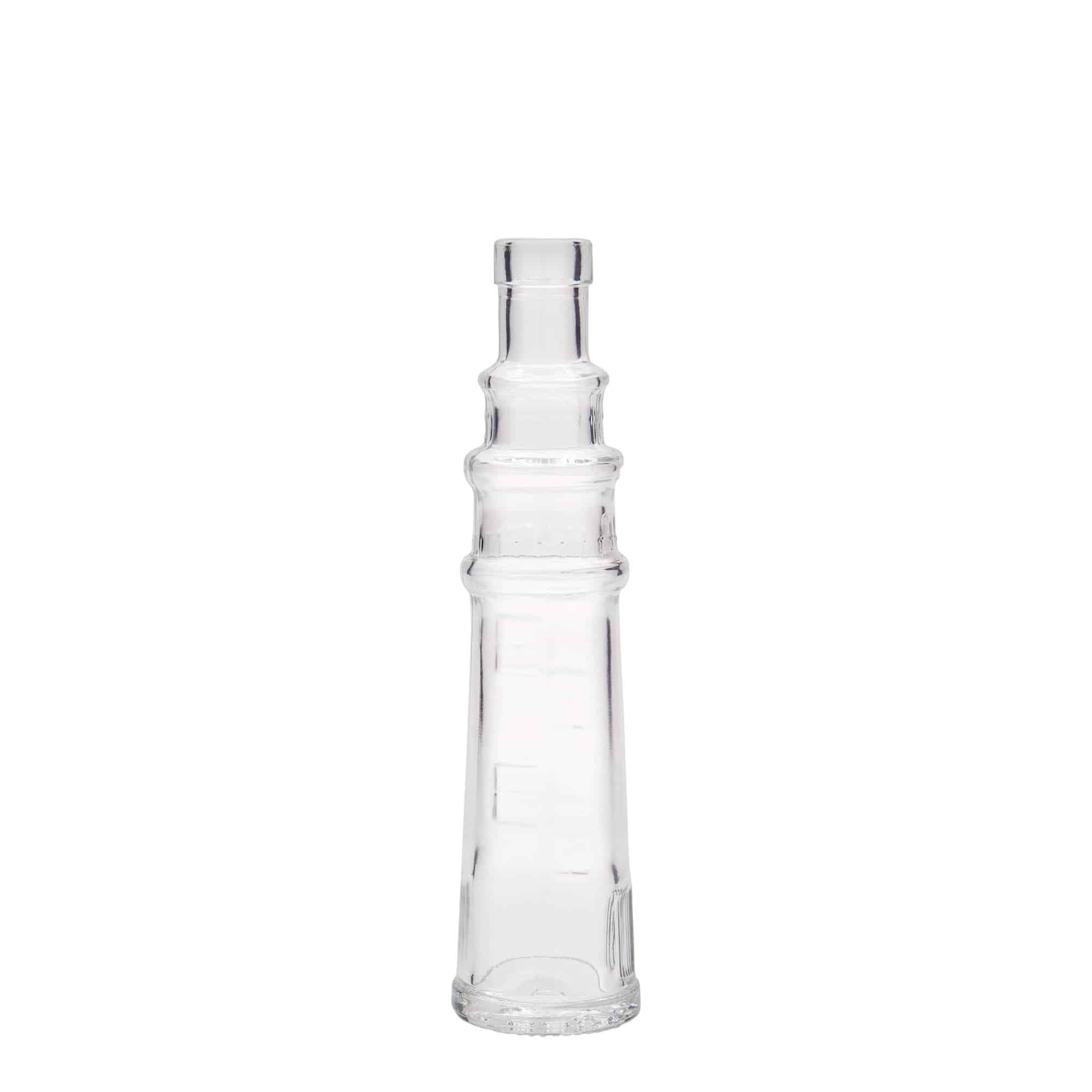 100 ml glasflaska 'Leuchtturm', öppning: kork