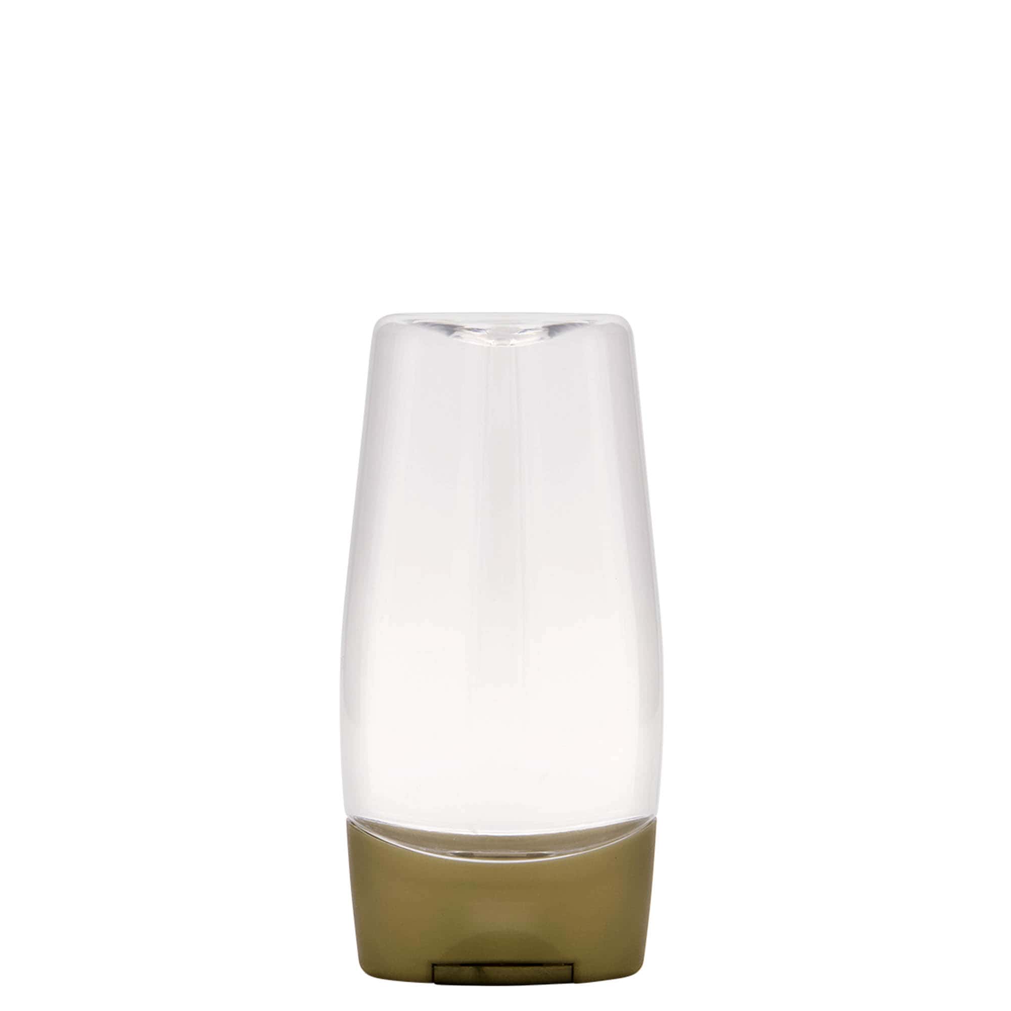 200 ml PET-flaska 'Squeeze', oval, plast