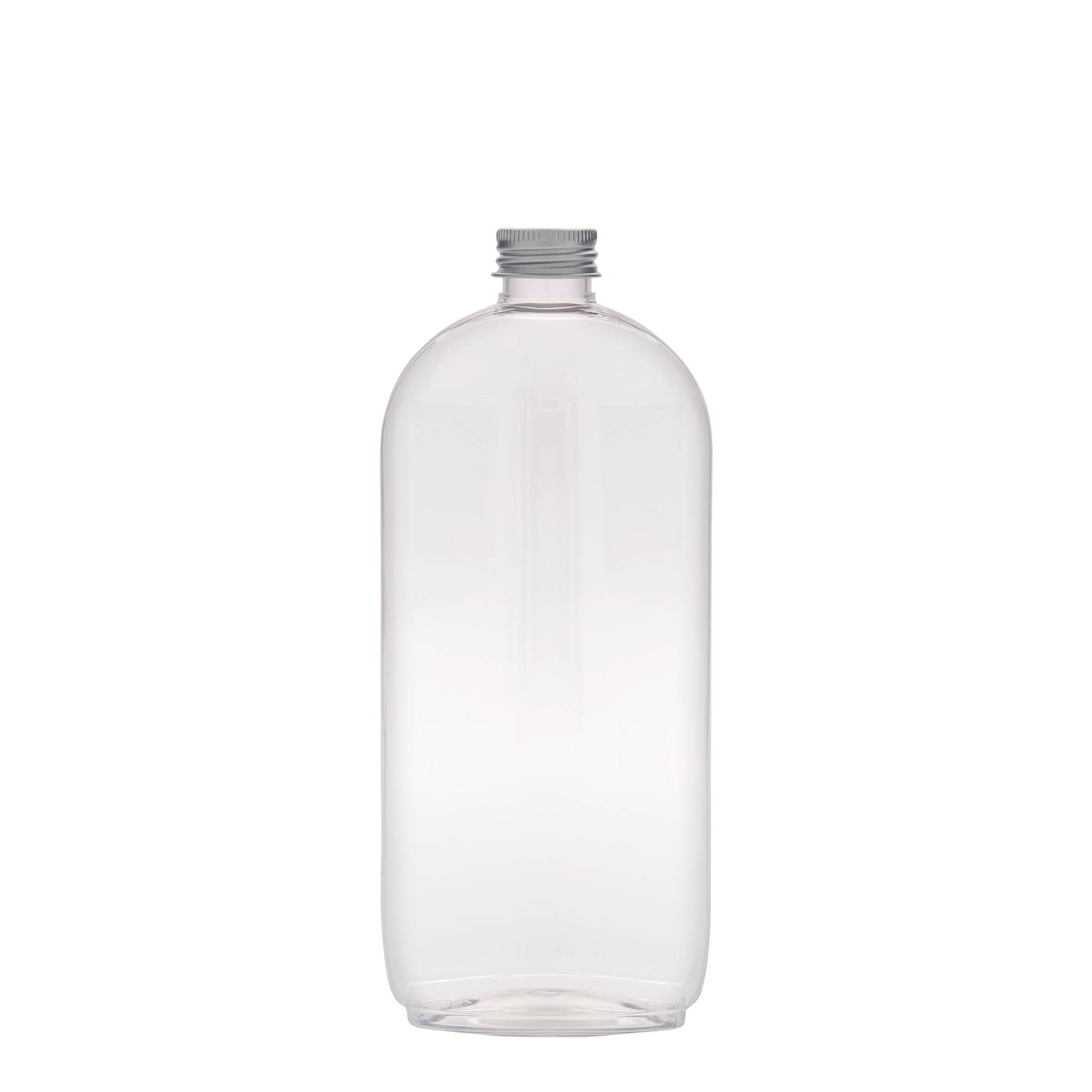 500 ml PET-flaska 'Iris', oval, plast, öppning: 24/410