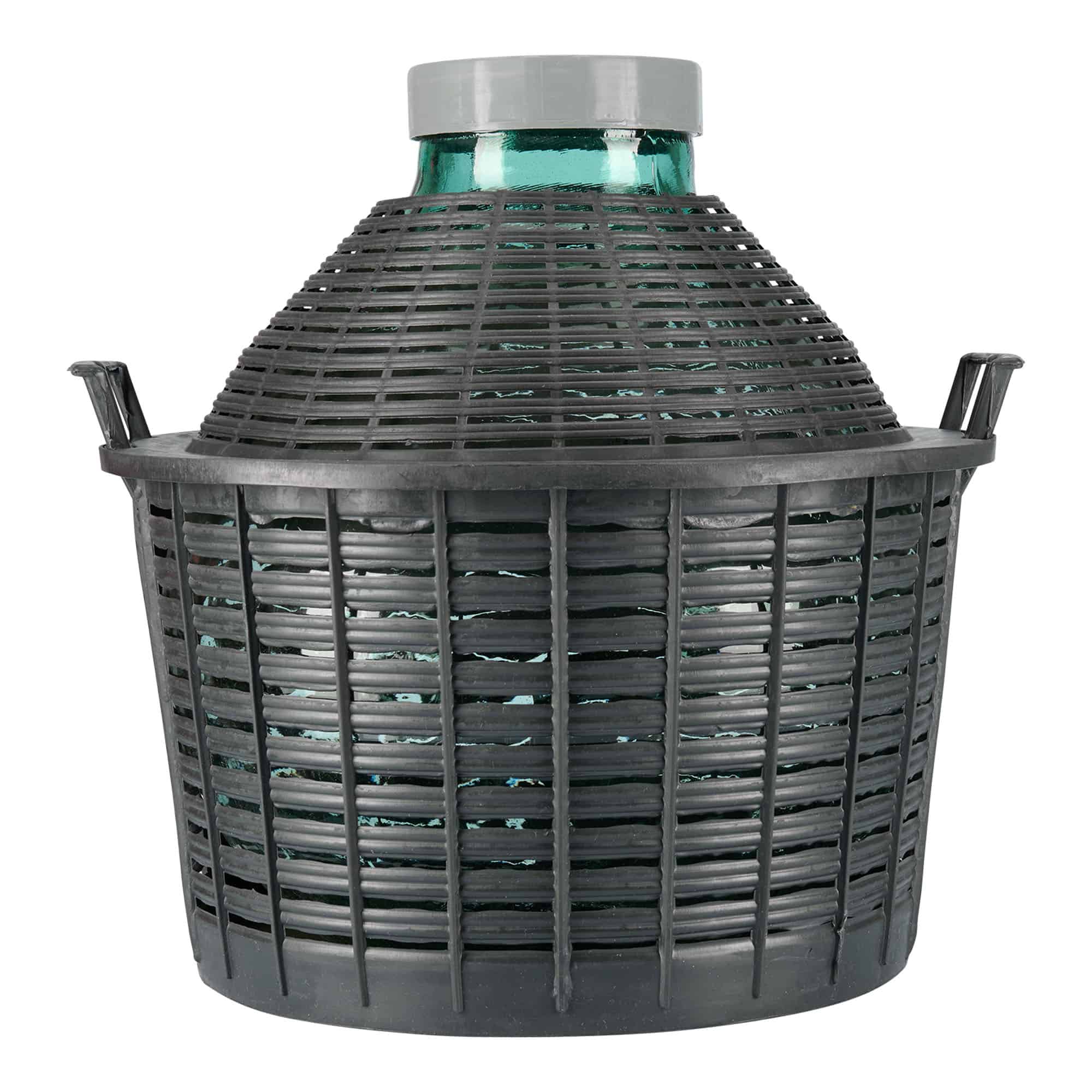 25 l ballongflaska bred hals, glas, mynning: skruvkapsel