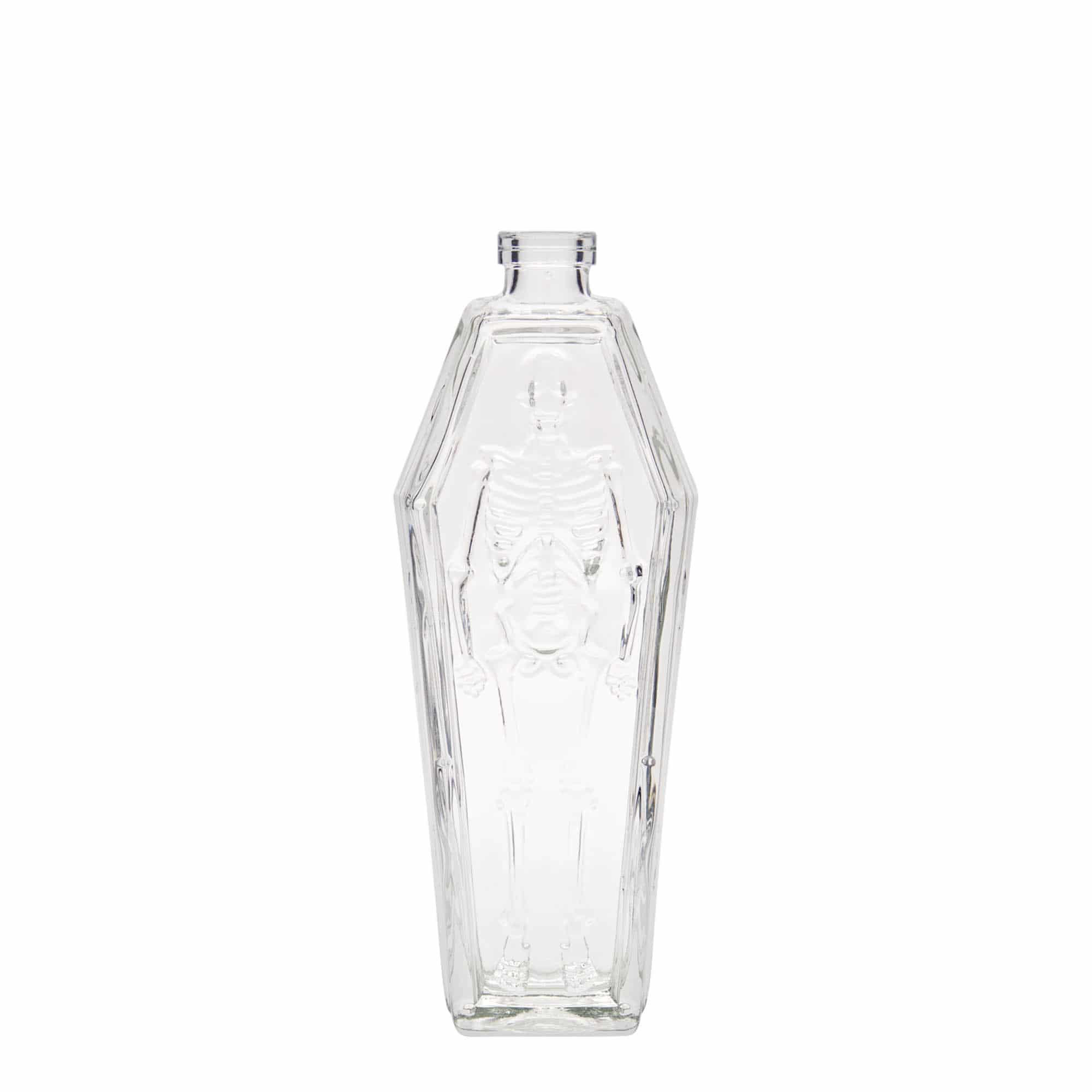 200 ml glasflaska 'Likkista', mynning: kork 200 ml glasflaska 'Likkista', mynning: kork
