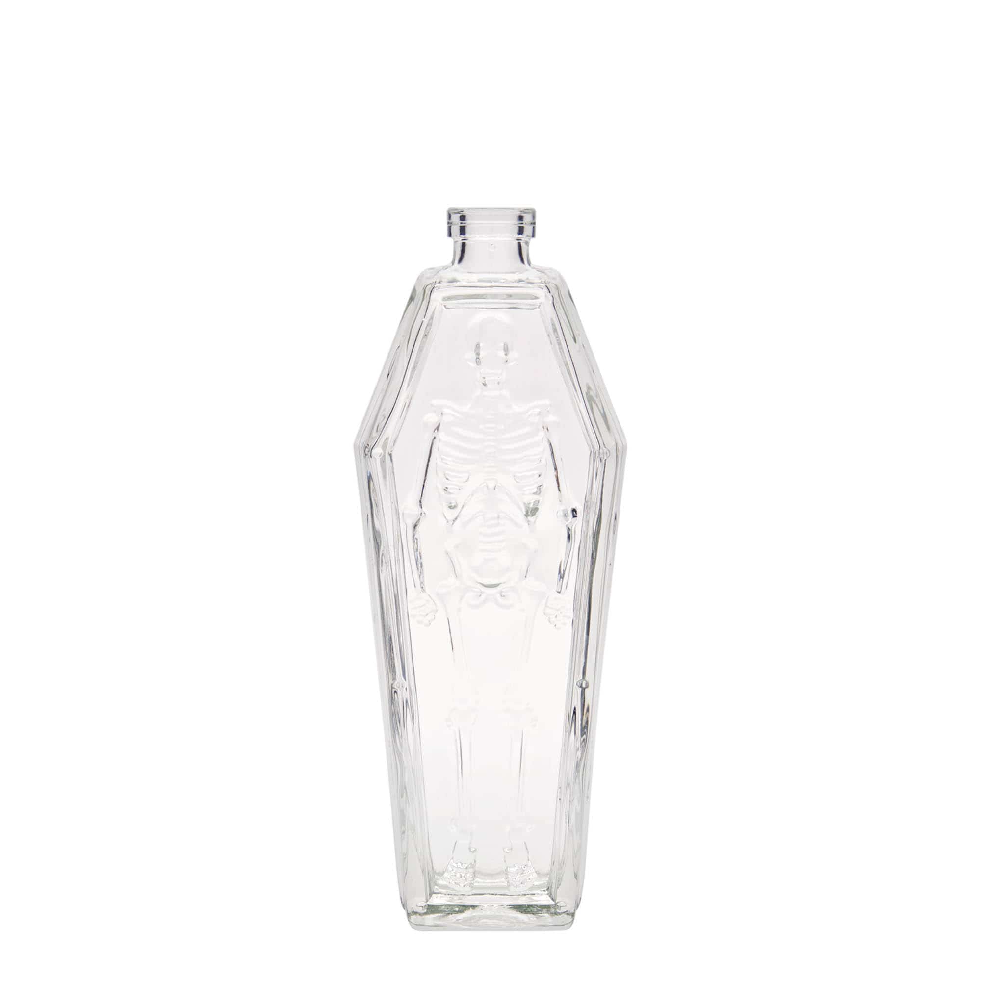 200 ml glasflaska 'kista', mynning: kork 200 ml glasflaska 'kista', mynning: kork