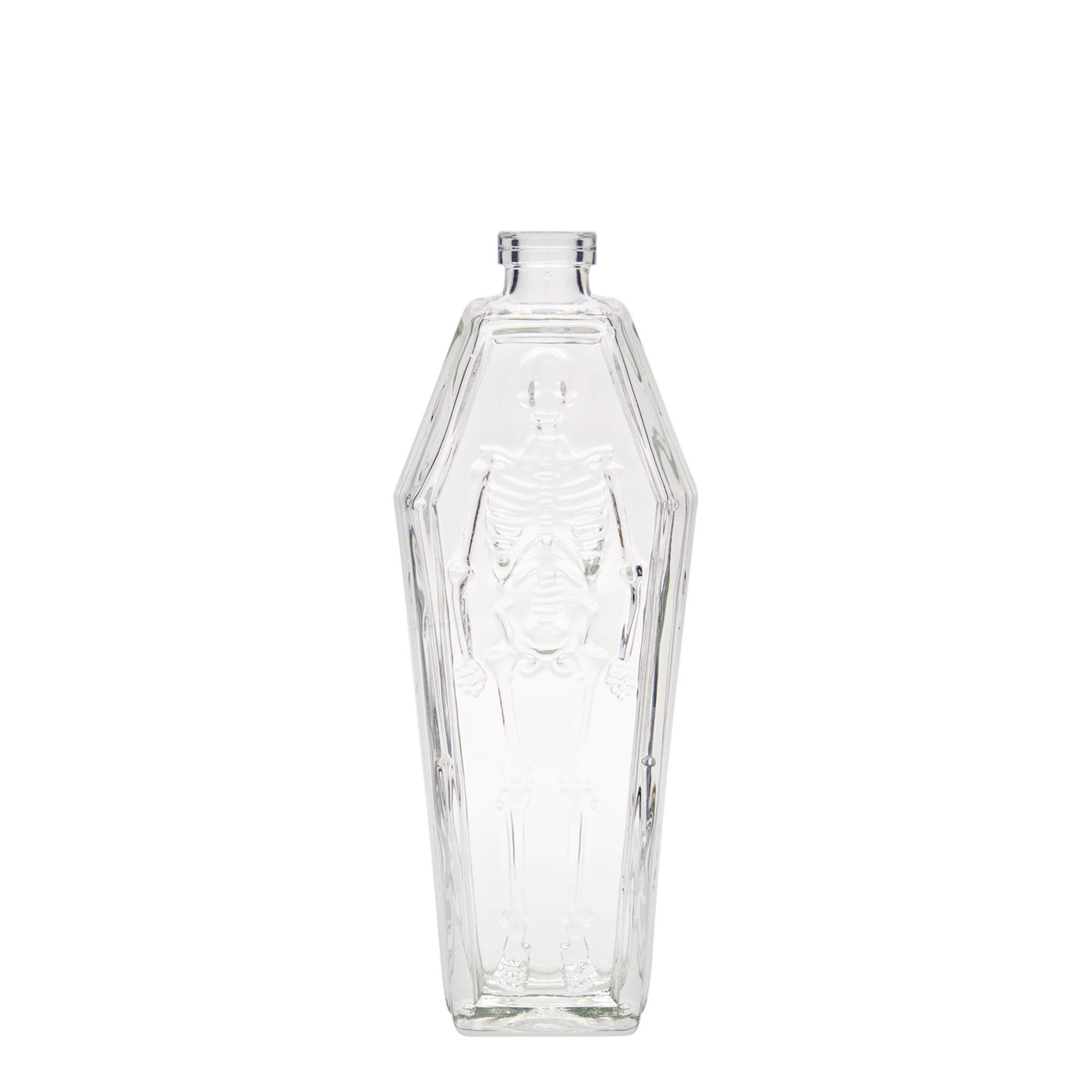 200 ml glasflaska 'kista', mynning: kork