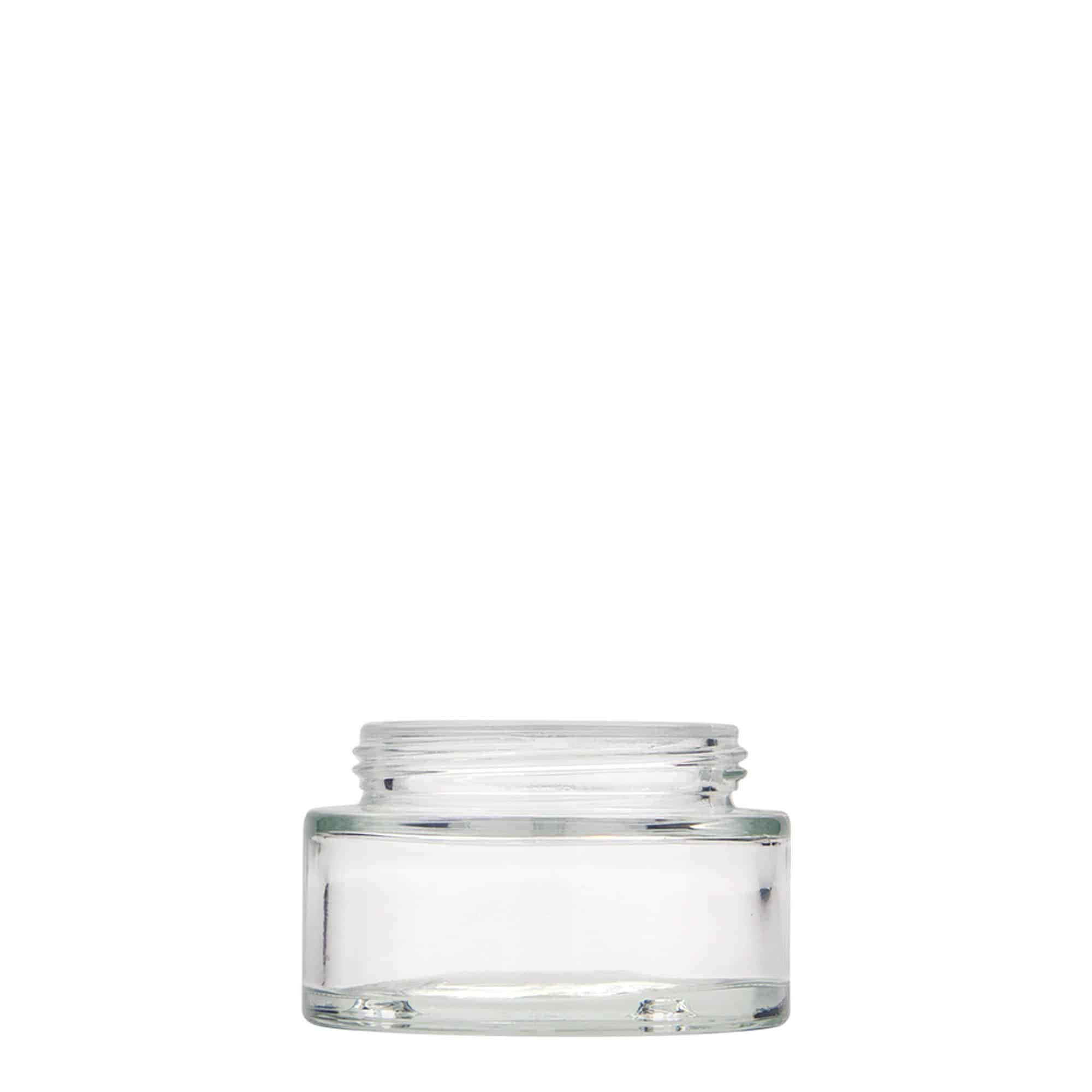 50 ml burk 'Clear Edition', glas, mynning: skruvkapsel 50 ml burk 'Clear Edition', glas, mynning: skruvkapsel