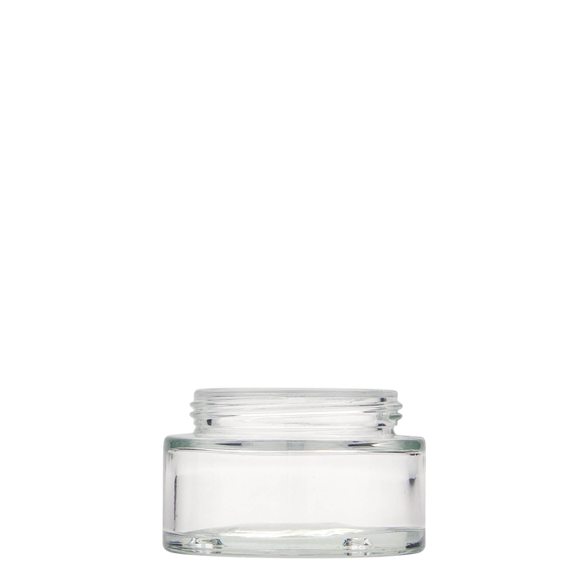 50 ml burk 'Clear Edition', glas, öppning: skruvlock