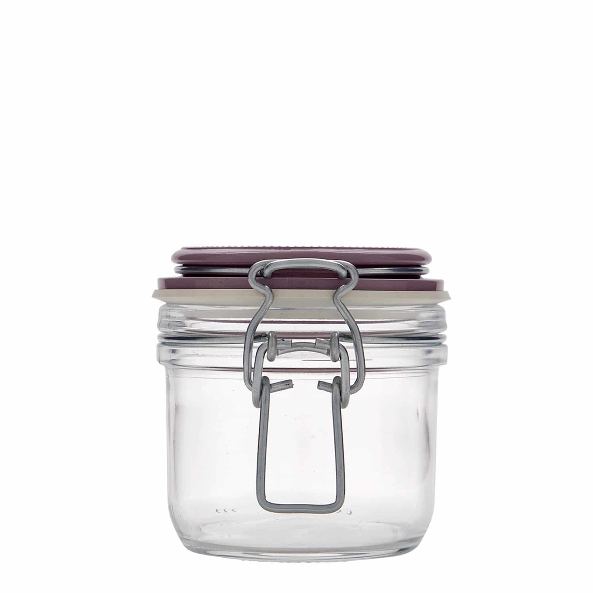 200 ml patentburk 'Fido', lila, mynning: trådbygellock 200 ml patentburk 'Fido', lila, mynning: trådbygellock