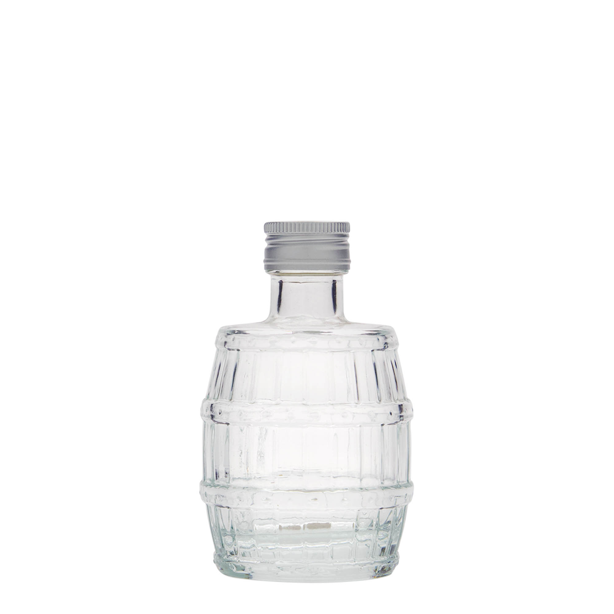 100 ml glasflaska 'Fat', mynning: PP 24