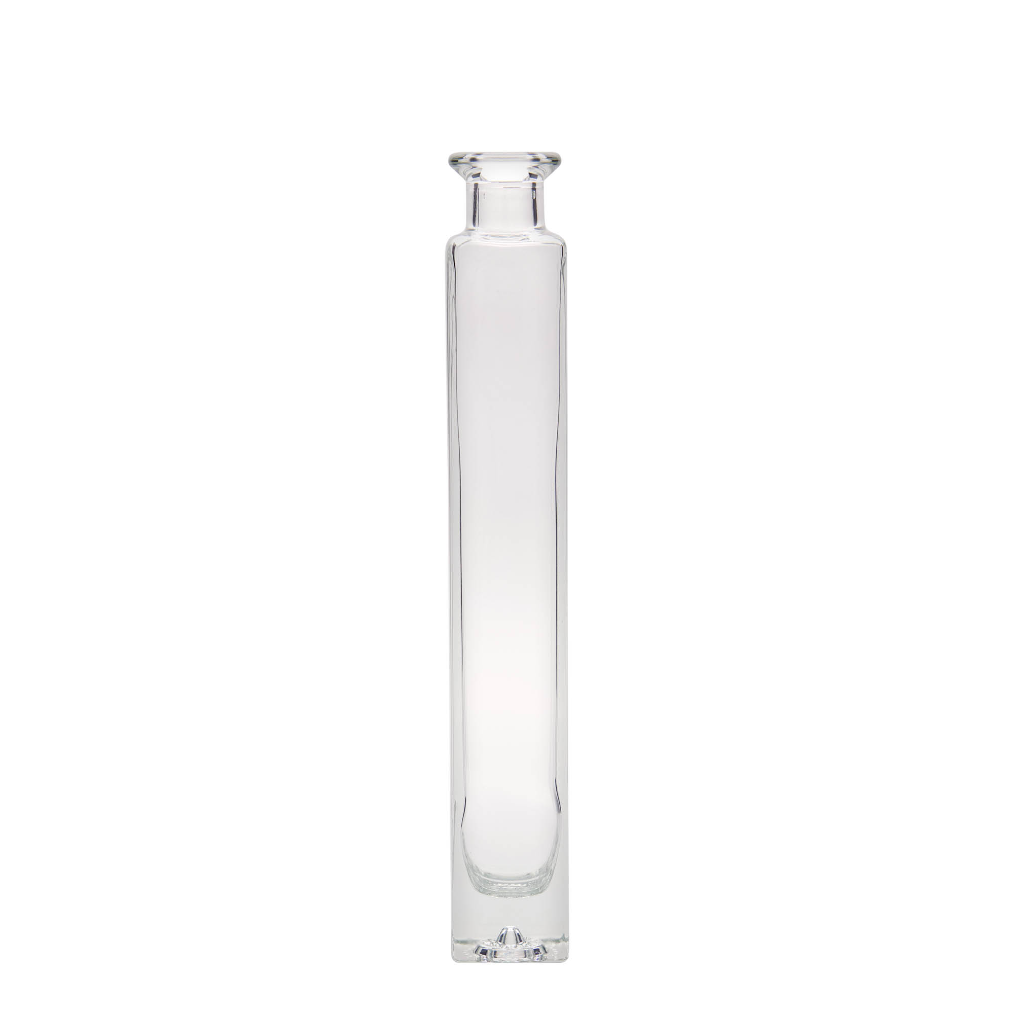 200 ml glasflaska 'Tommy', fyrkantig, öppning: kork