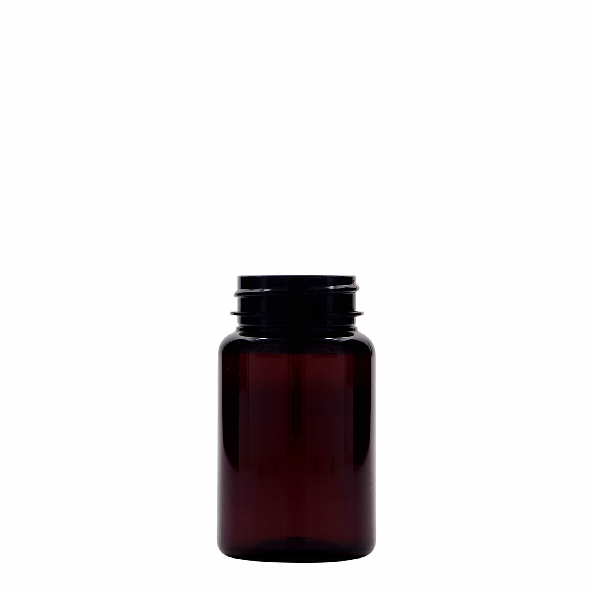 75 ml PET-förpackning, plast, brun, öppning: 38/400