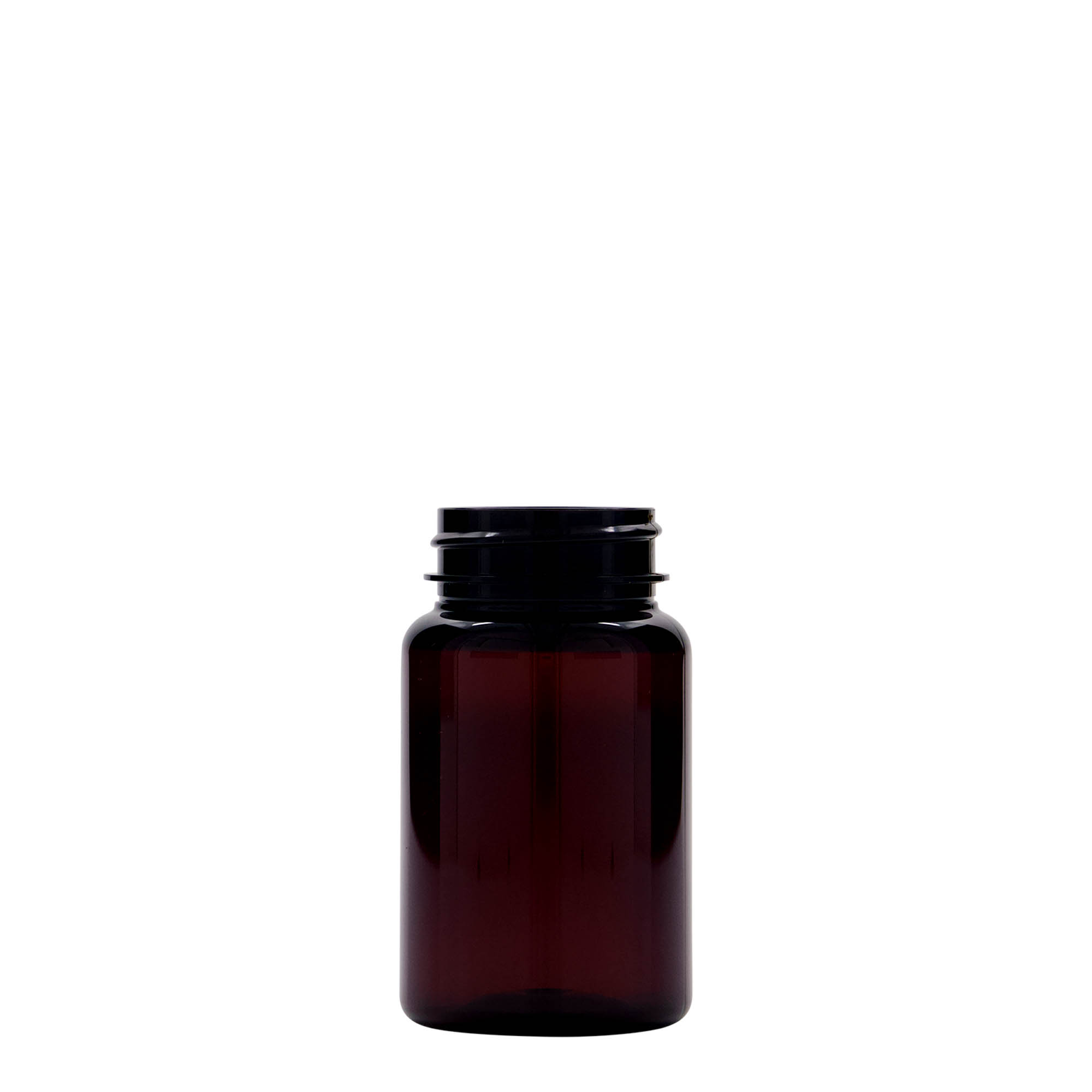 75 ml PET-förpackning, plast, brun, öppning: 38/400