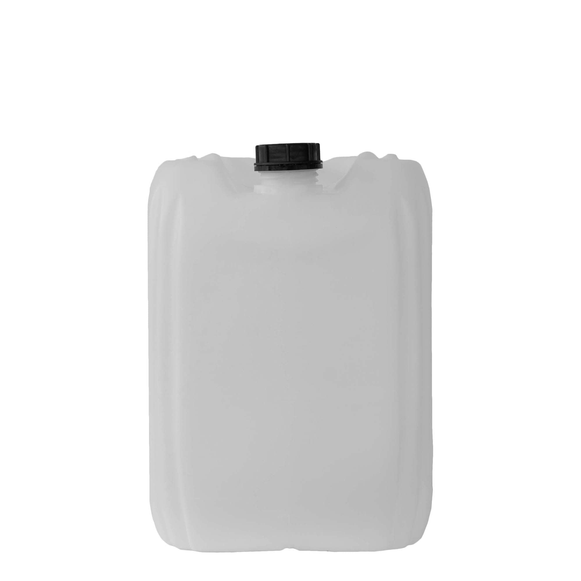 30 l dunk, rektangulär, HDPE, natur, mynning: ND 60