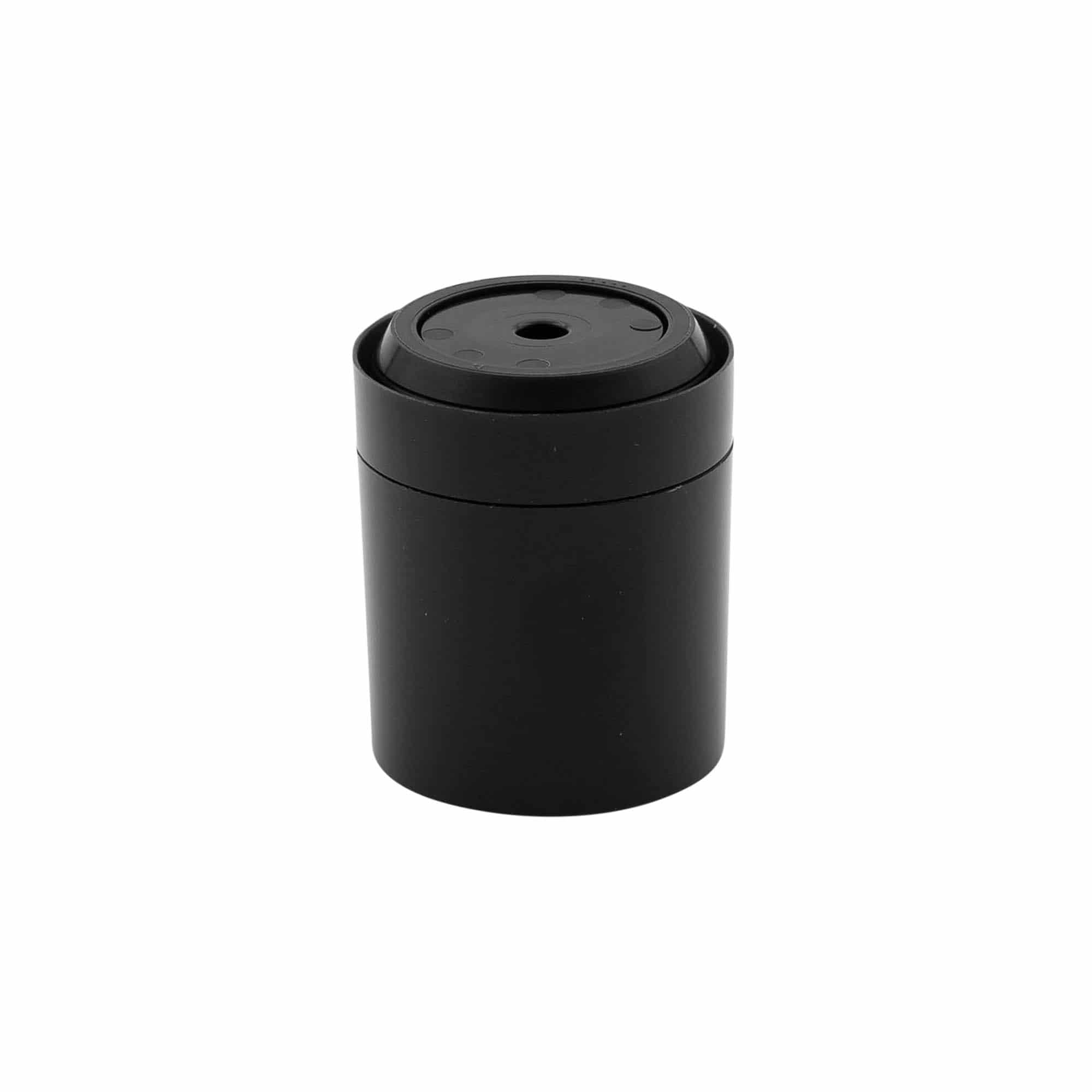 Airless dispenser pumphuvud 'Micro', PP-plast, svart