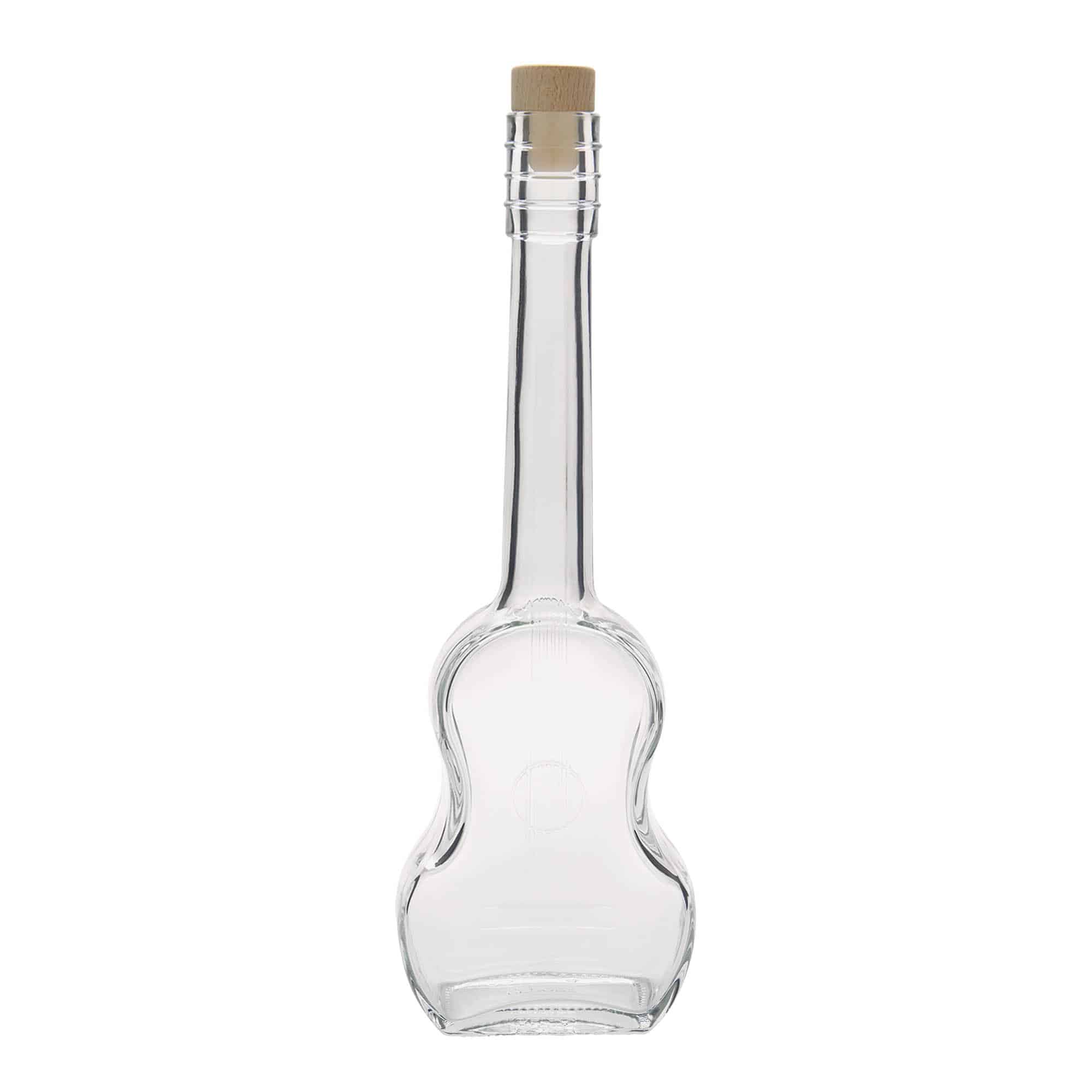 500 ml glasflaska 'Gitarr', mynning: kork