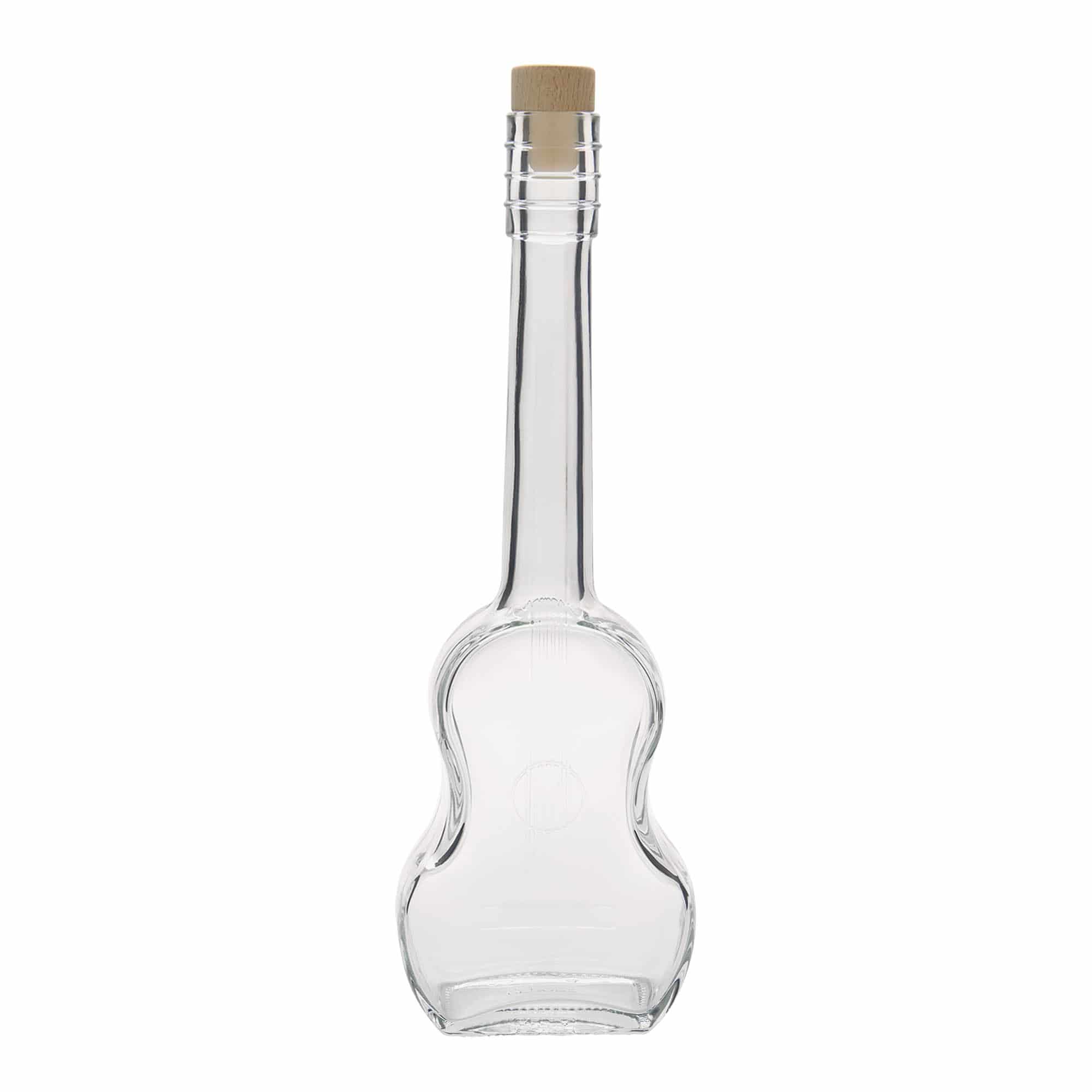 500 ml glasflaska 'Gitarr', öppning: kork