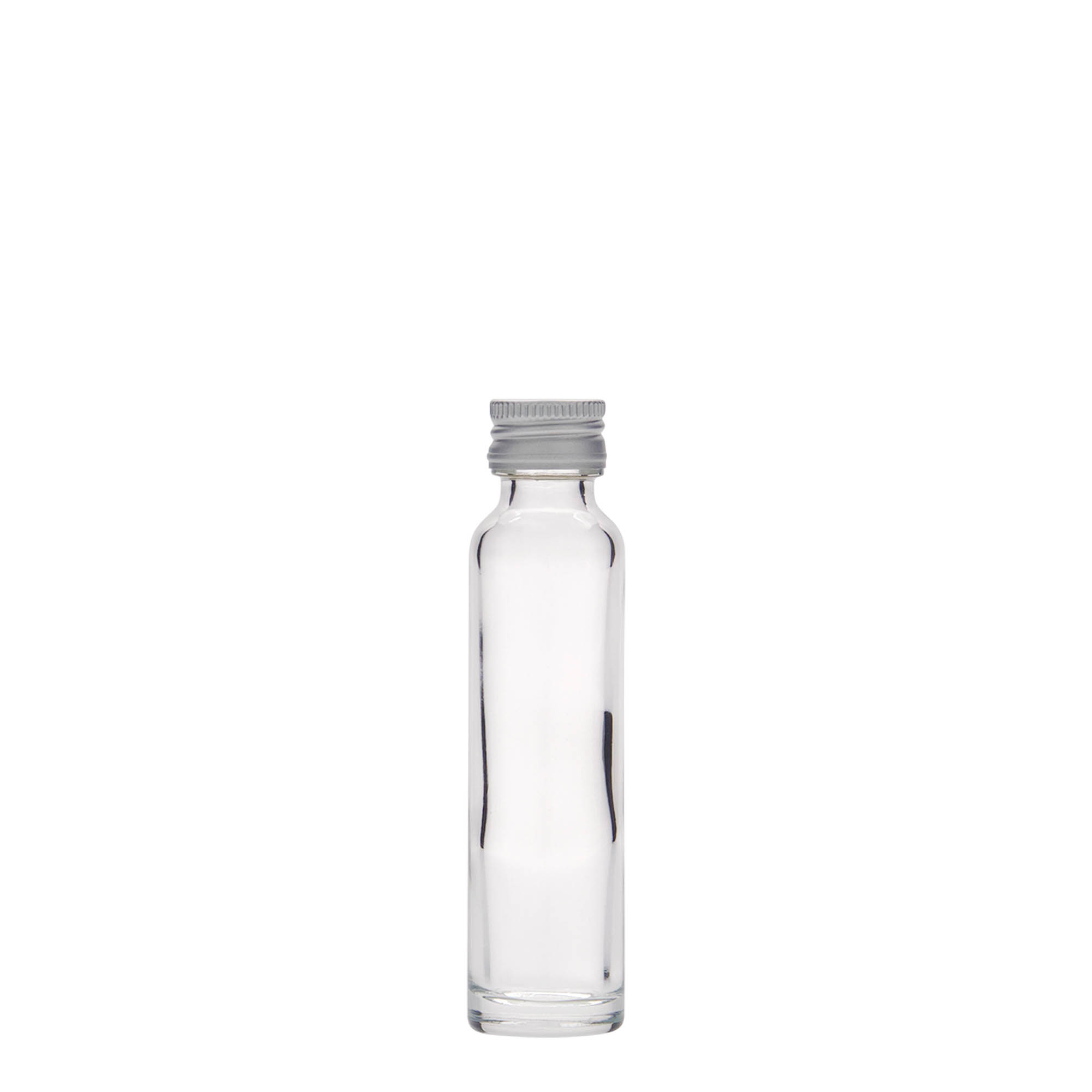 20 ml kolvflaska, glas, öppning: PP 18