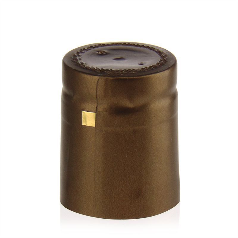 Krympkapsel 32x41, PVC-plast, dukatguld
