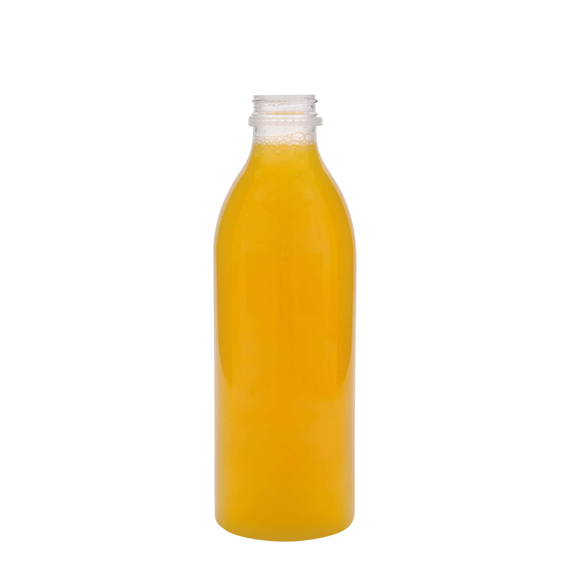 1 000 ml PET-flaska standard, plast, mynning: 38 mm