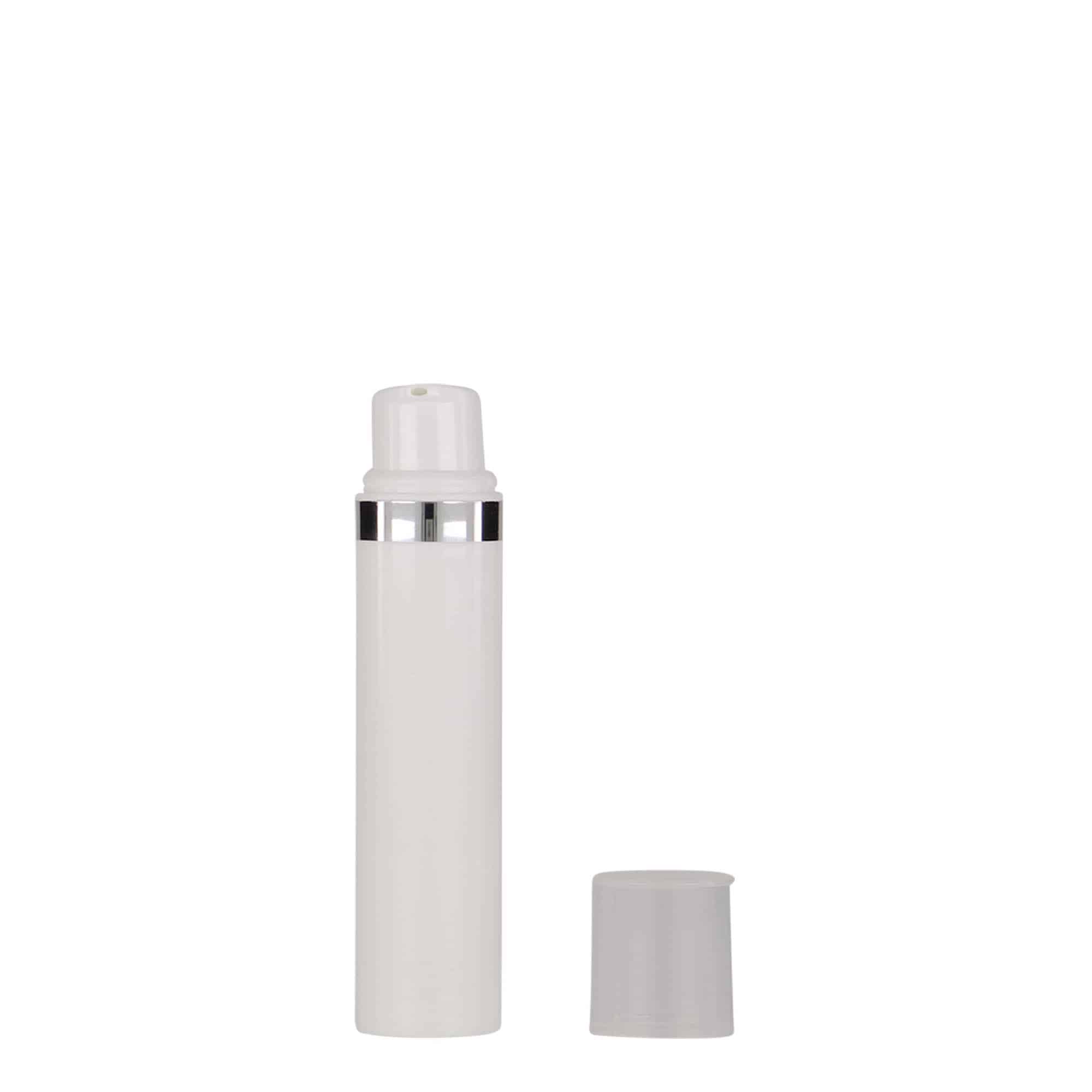 15 ml luftfri dispenser 'Nano', PP-plast, vit