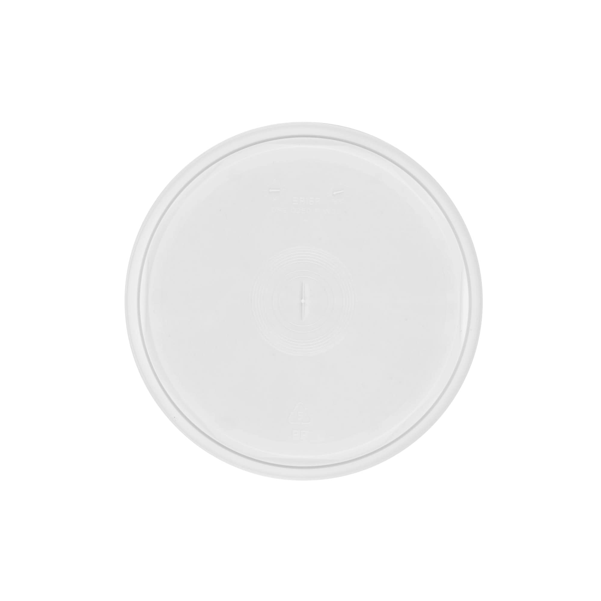 Lock för 2,5 l hink, PP-plast, vit Lock för 2,5 l hink, PP-plast, vit