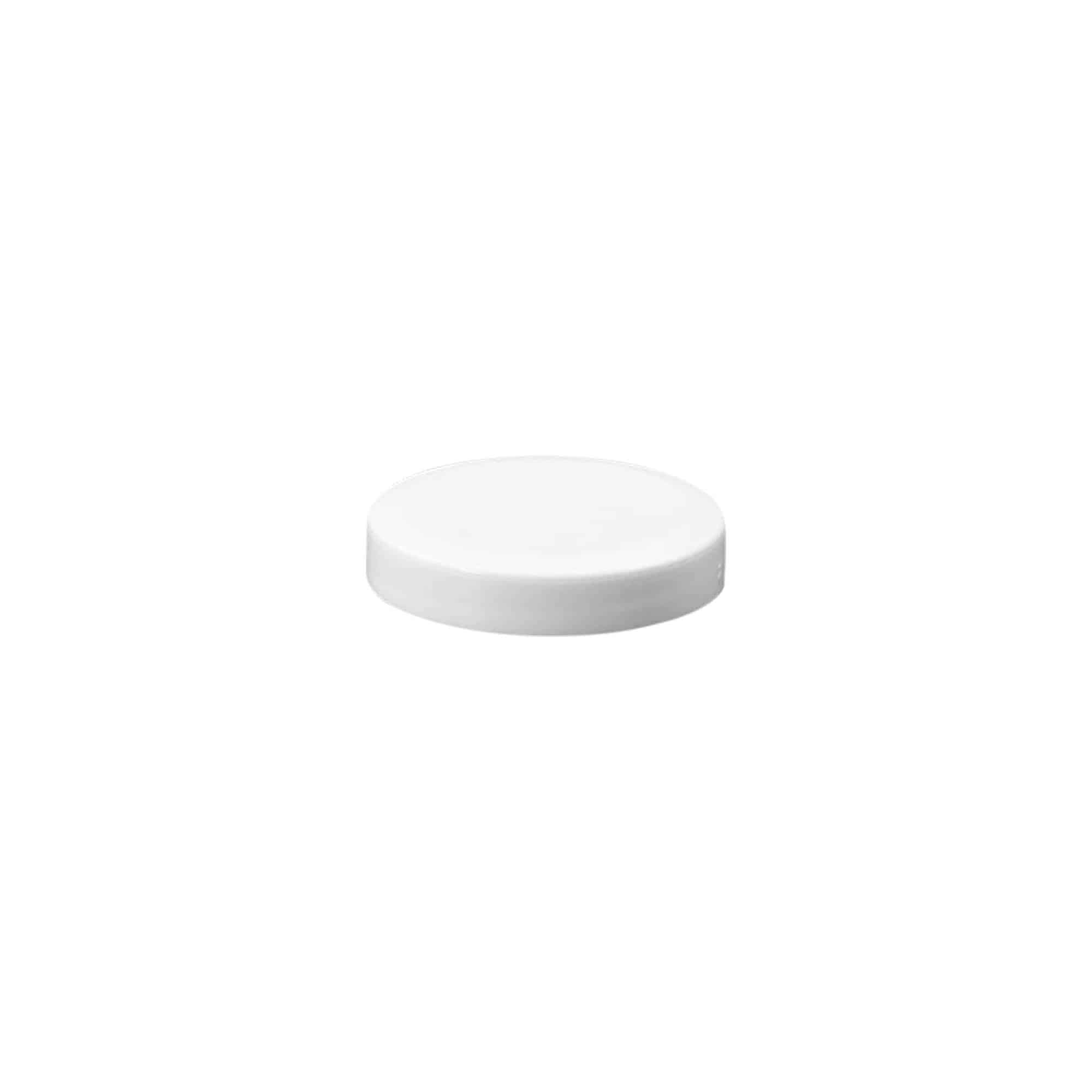 Skruvkapsel 'White Line' 6 ml, PP-plast, vit