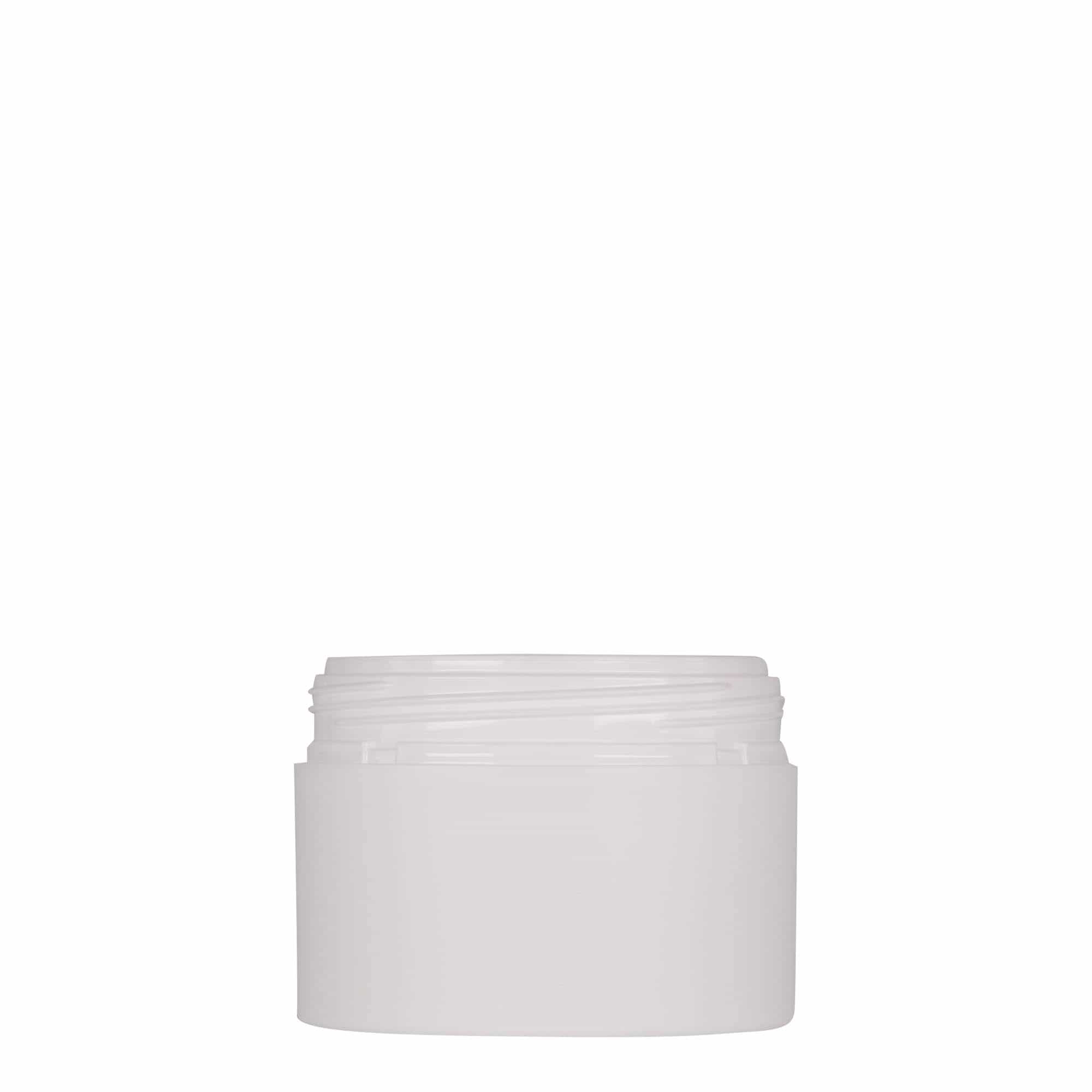 100 ml plastburk 'Antonella', PP, vit, mynning: skruvkapsel 100 ml plastburk 'Antonella', PP, vit, mynning: skruvkapsel