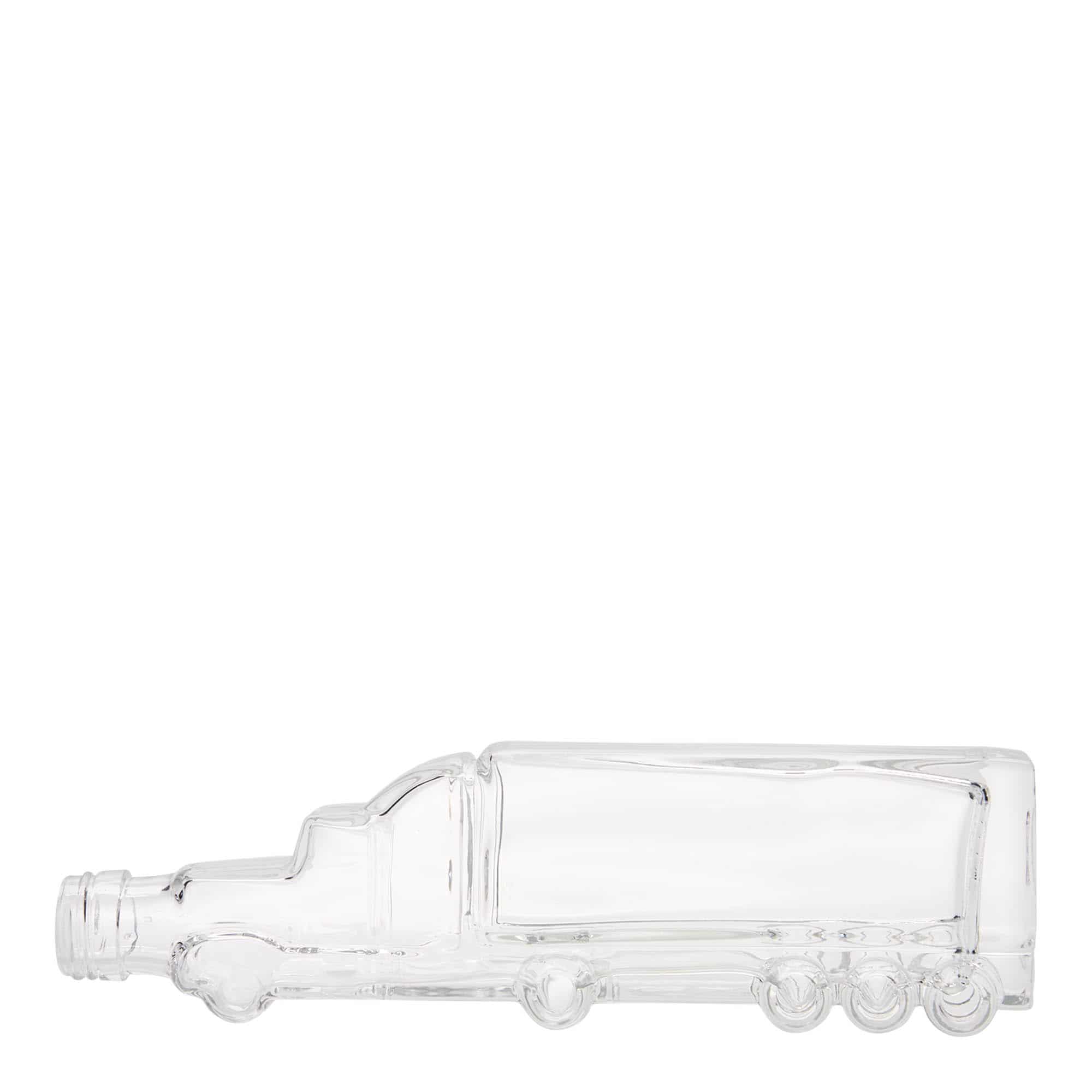 200 ml glasflaska 'Lastbil', mynning: PP 25