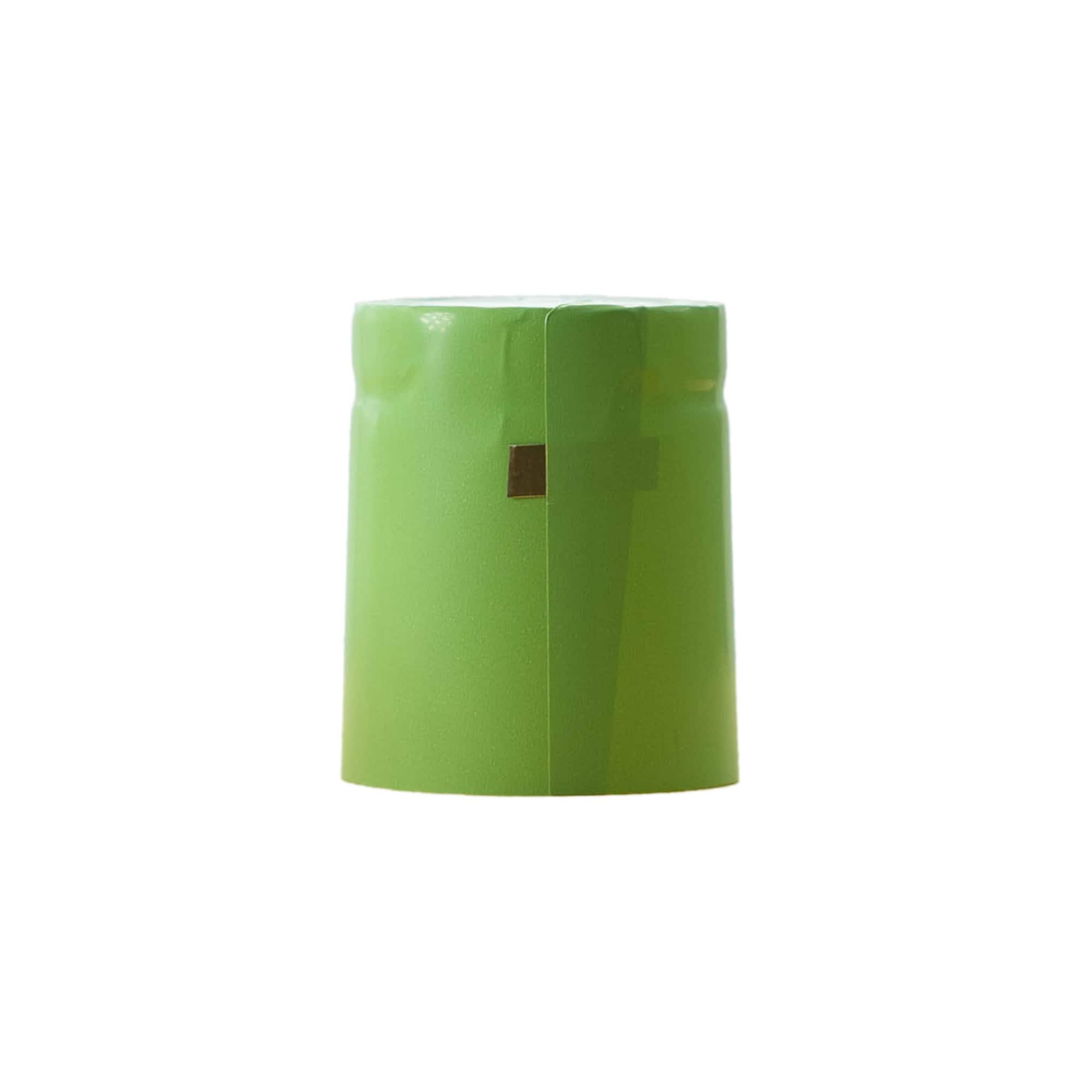 Shrinkkapsel 32x41, PVC-plast, ljusgrön