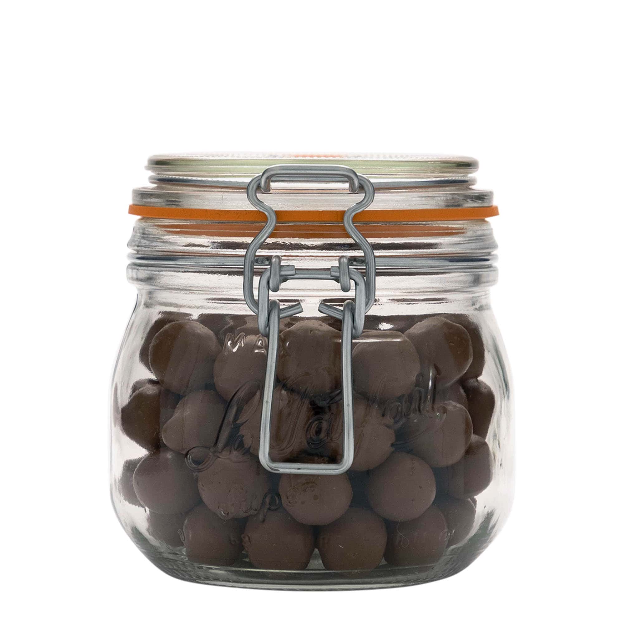 500 ml trådlåsburk 'Le Parfait Super Bocal', öppning: trådlåsförslutning 500 ml trådlåsburk 'Le Parfait Super Bocal', öppning: trådlåsförslutning