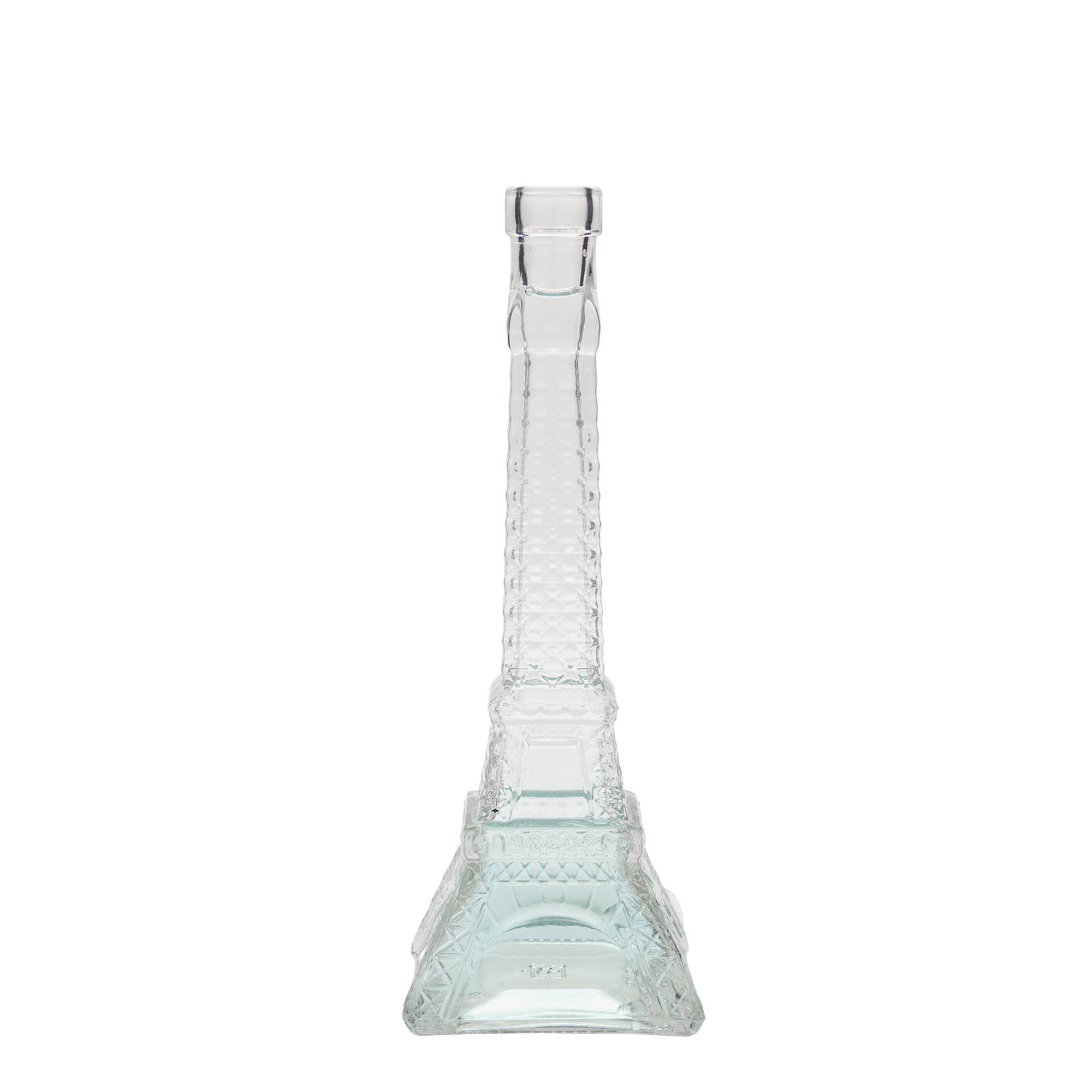 200 ml glasflaska 'Eiffeltornet', öppning: kork