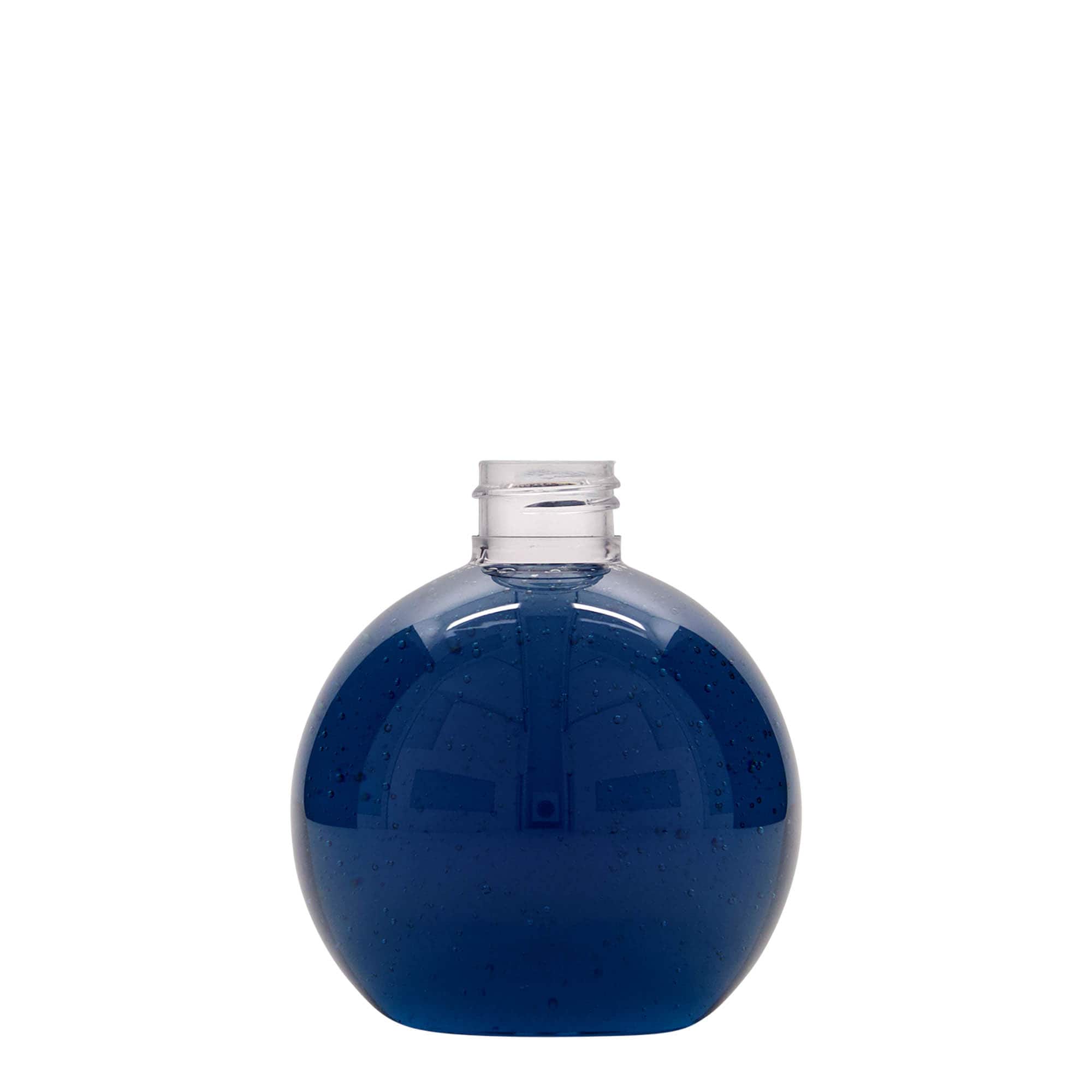 250 ml PET-flaska 'Perry', rund, plast, mynning: 24/410