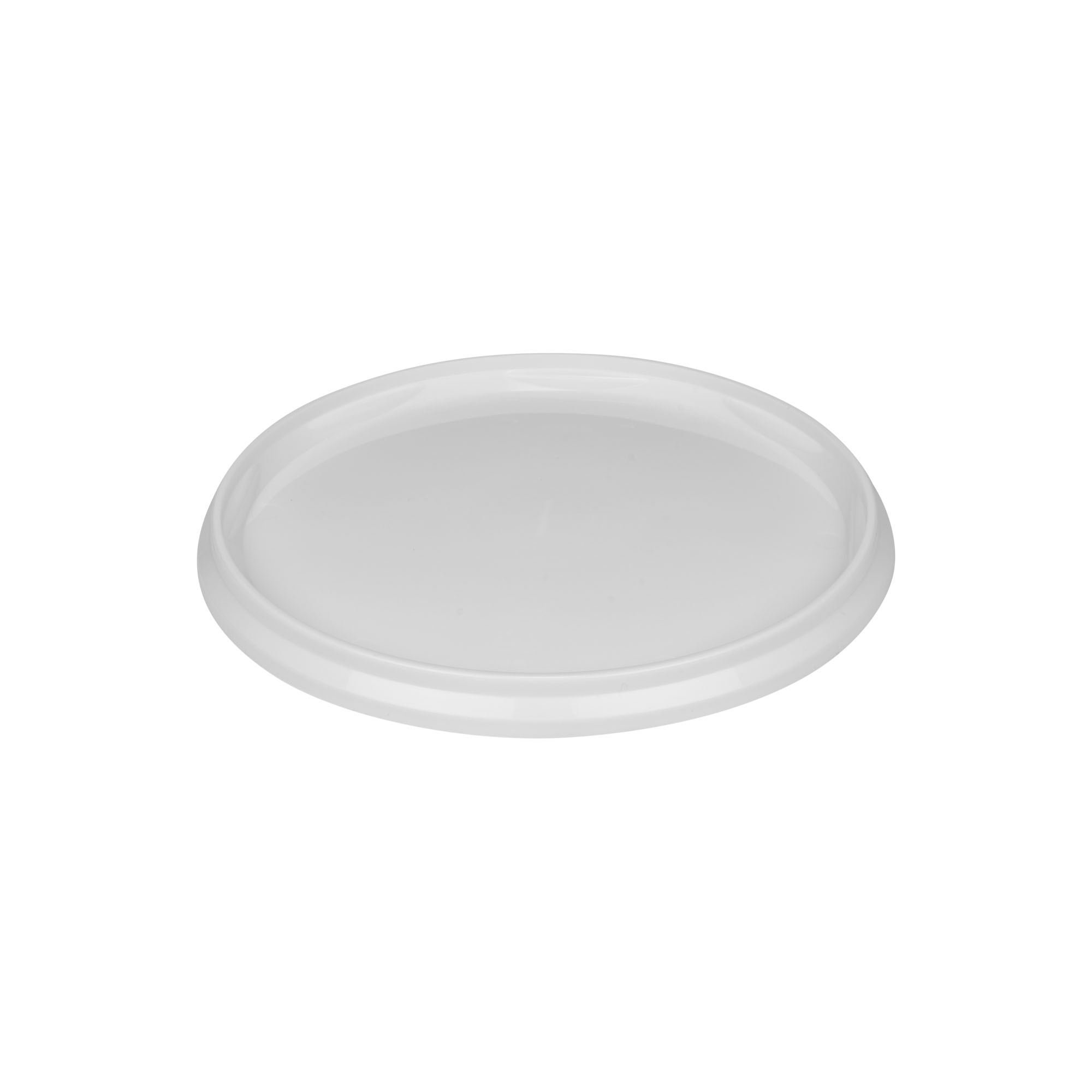 Lock för 2,5 l hink, PP-plast, vit Lock för 2,5 l hink, PP-plast, vit