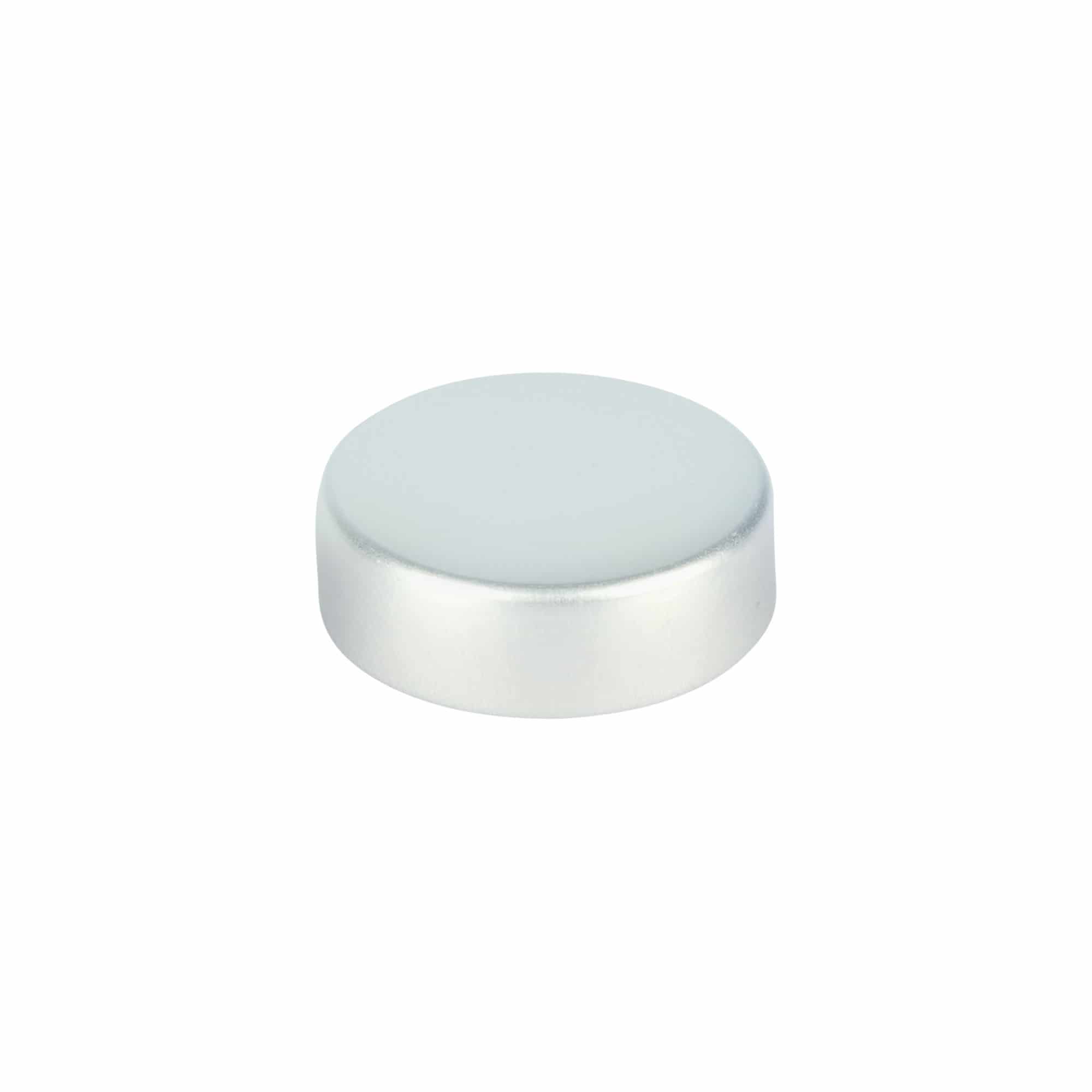 Skruvlock, metall, silver, för mynning: GPI 33/400 Skruvlock, metall, silver, för mynning: GPI 33/400