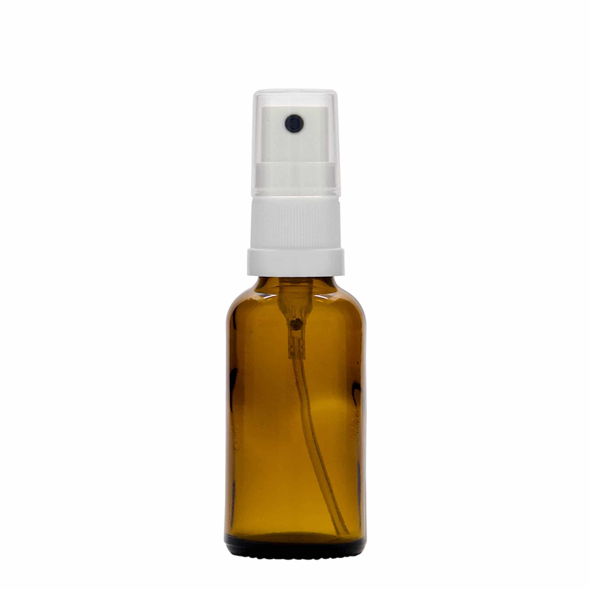 30 ml sprayflaska medicin, glas, brun, mynning: DIN 18 30 ml sprayflaska medicin, glas, brun, mynning: DIN 18