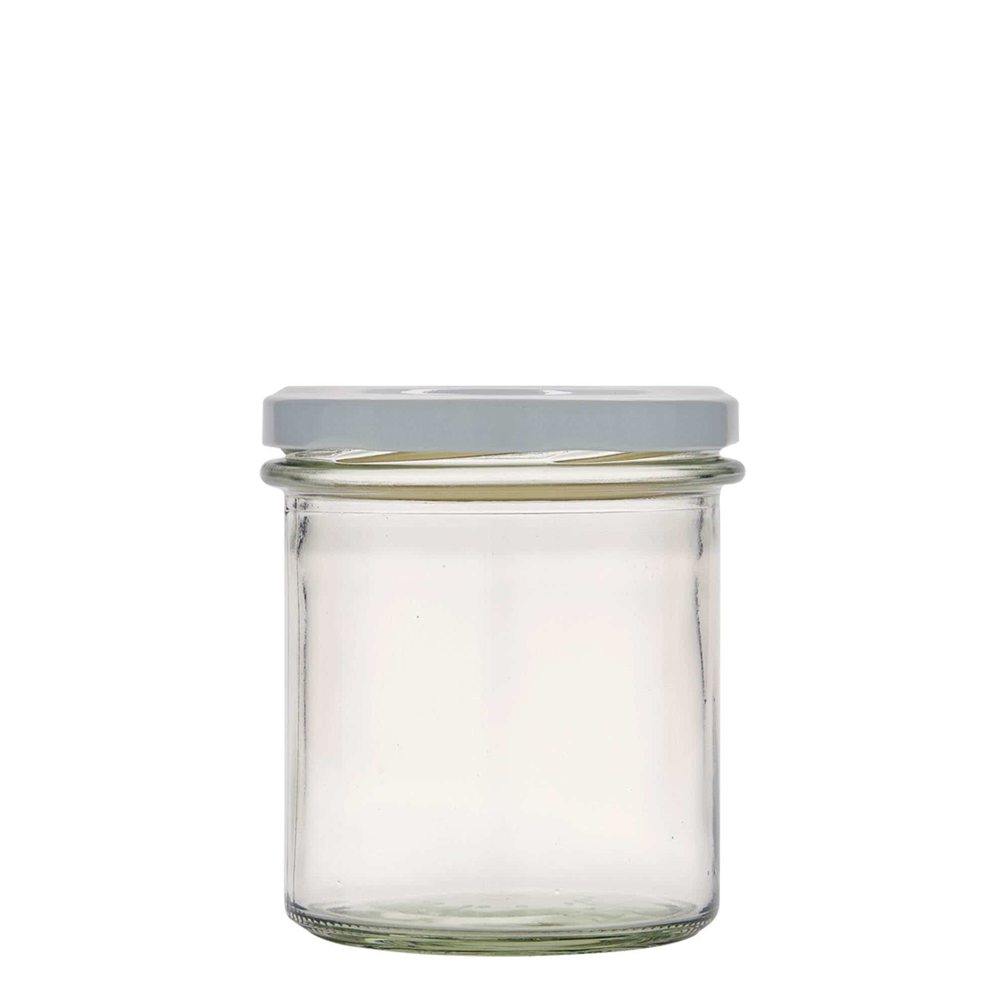 350 ml hög cylindrisk burk, mynning: twist off (TO 82)